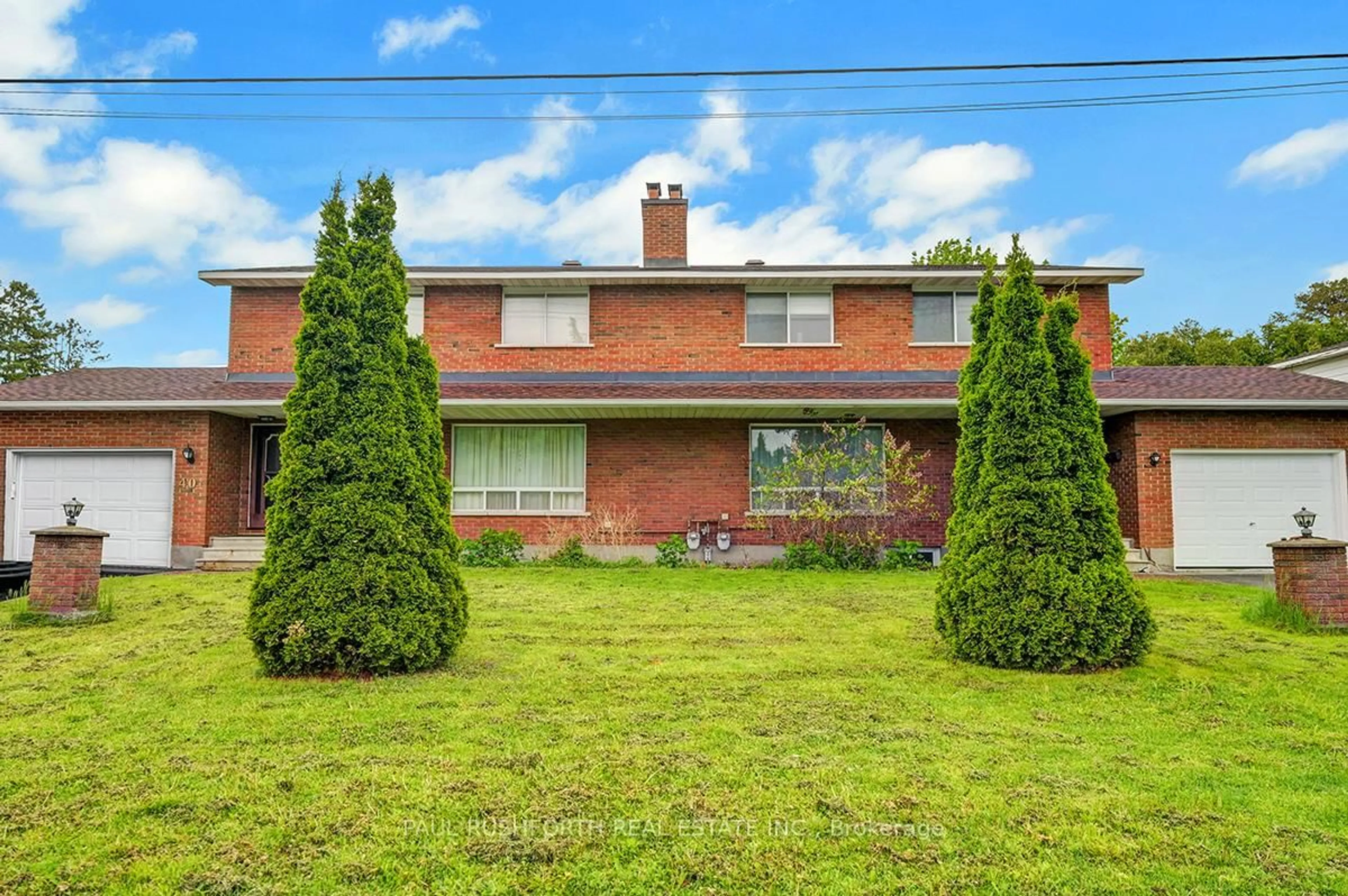 Home with brick exterior material, street for 40 Ashburn Dr, Ottawa Ontario K2E 6N3