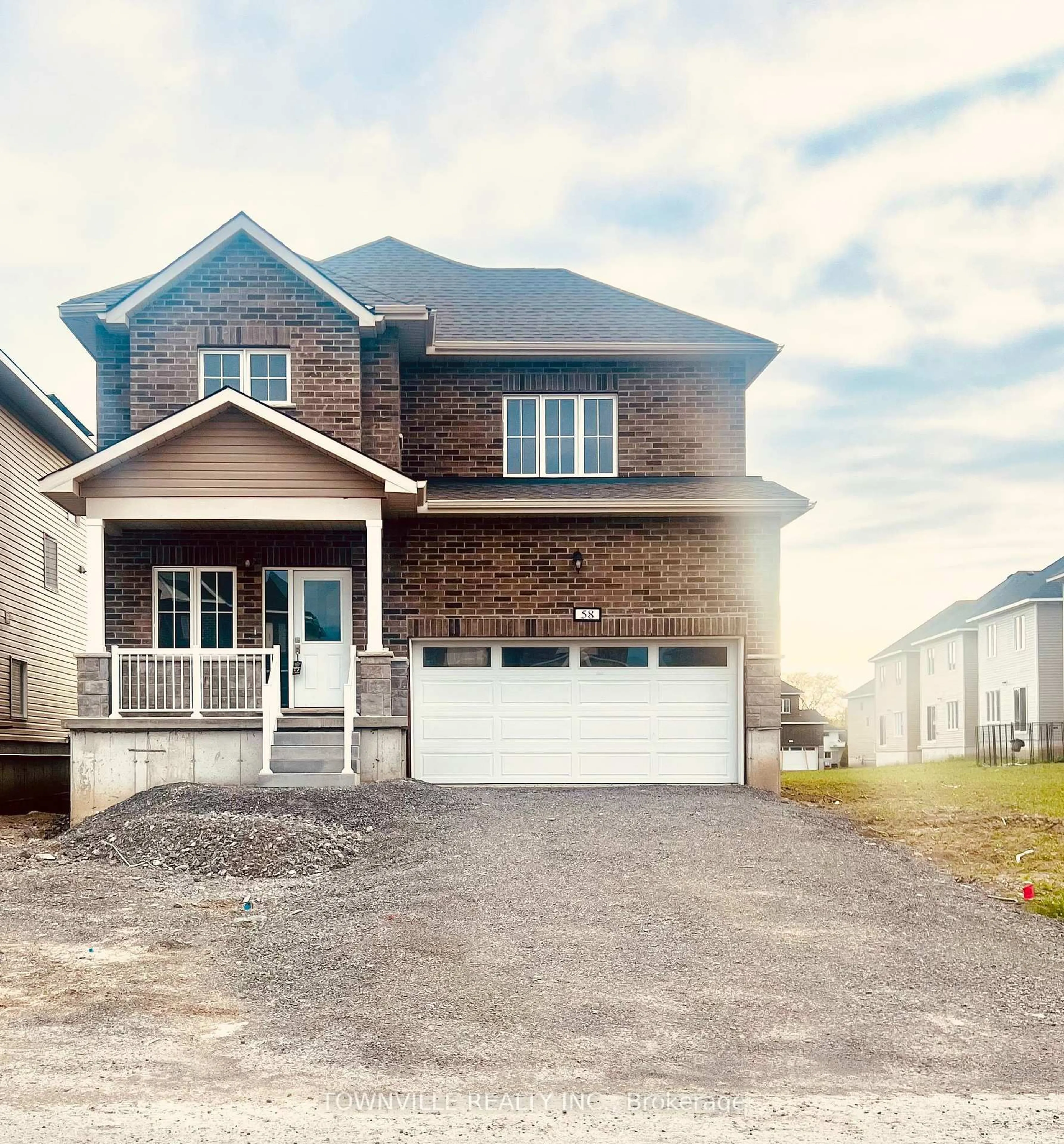 Home with brick exterior material, street for 58 Bradden Cres, Belleville Ontario K8N 0T7