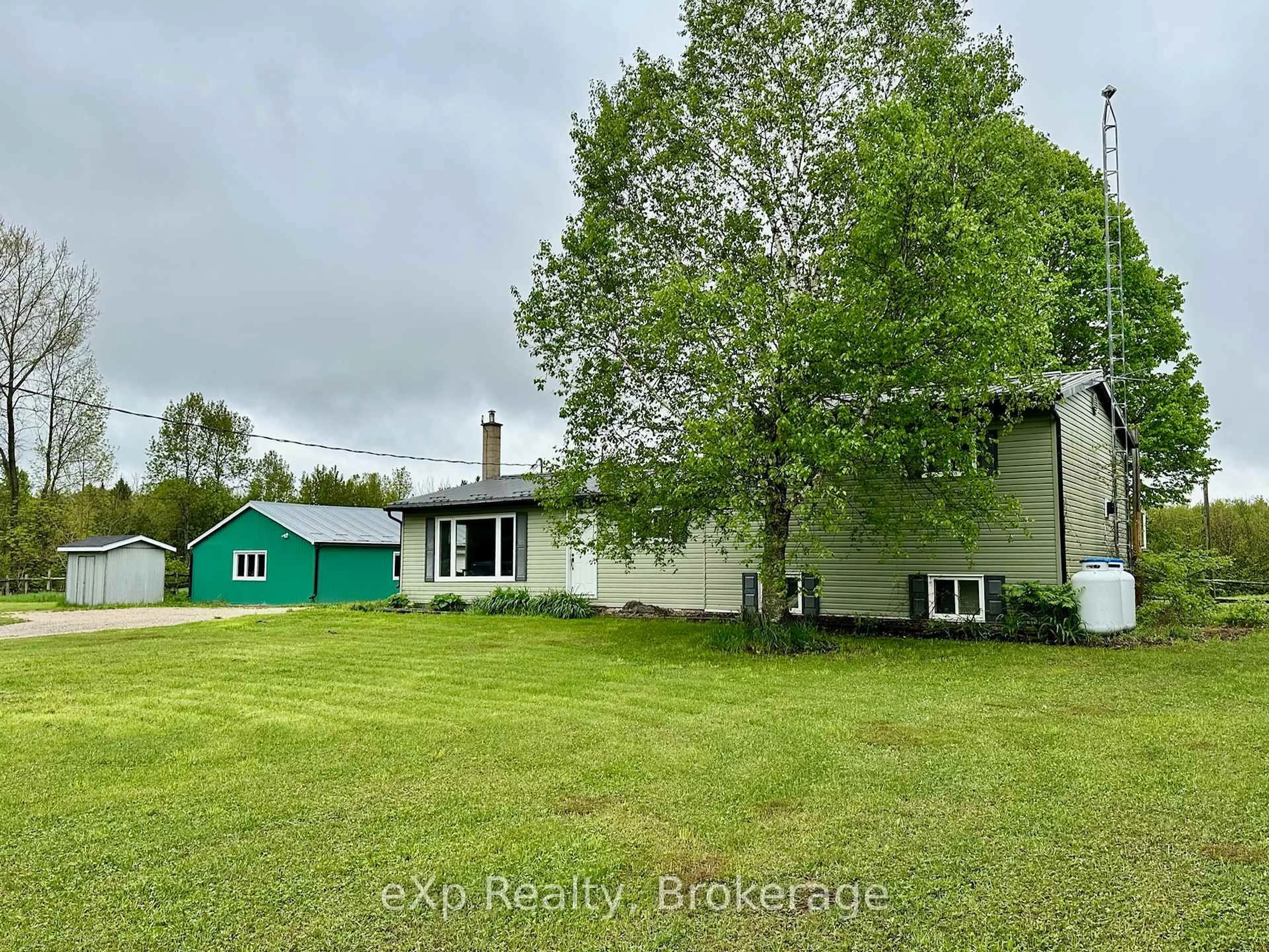 A pic from outside/outdoor area/front of a property/back of a property/a pic from drone, unknown for 174364 Mulock Rd, West Grey Ontario N0G 1S0