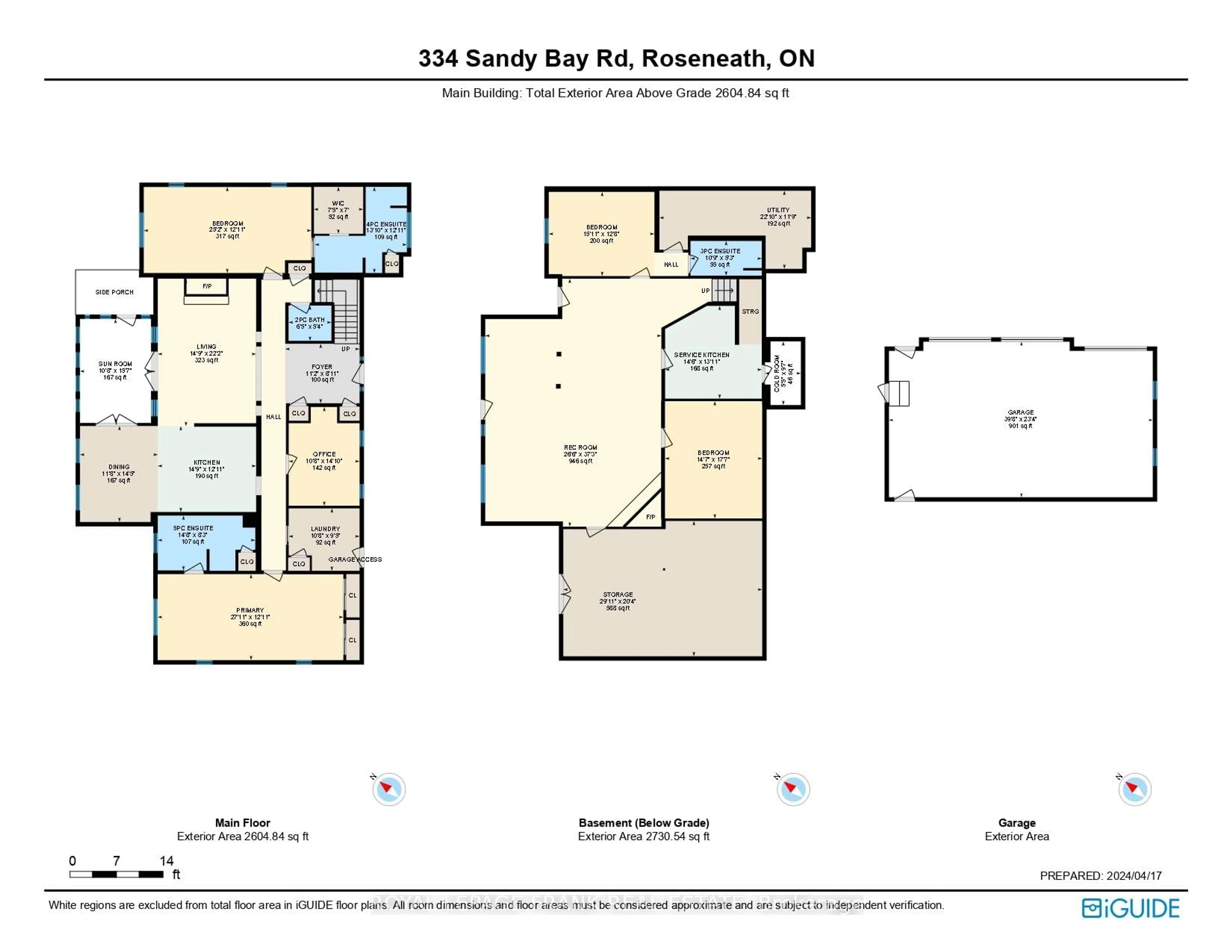 Floor plan for 334 Sandy Bay Rd, Alnwick/Haldimand Ontario K0L 1Y0