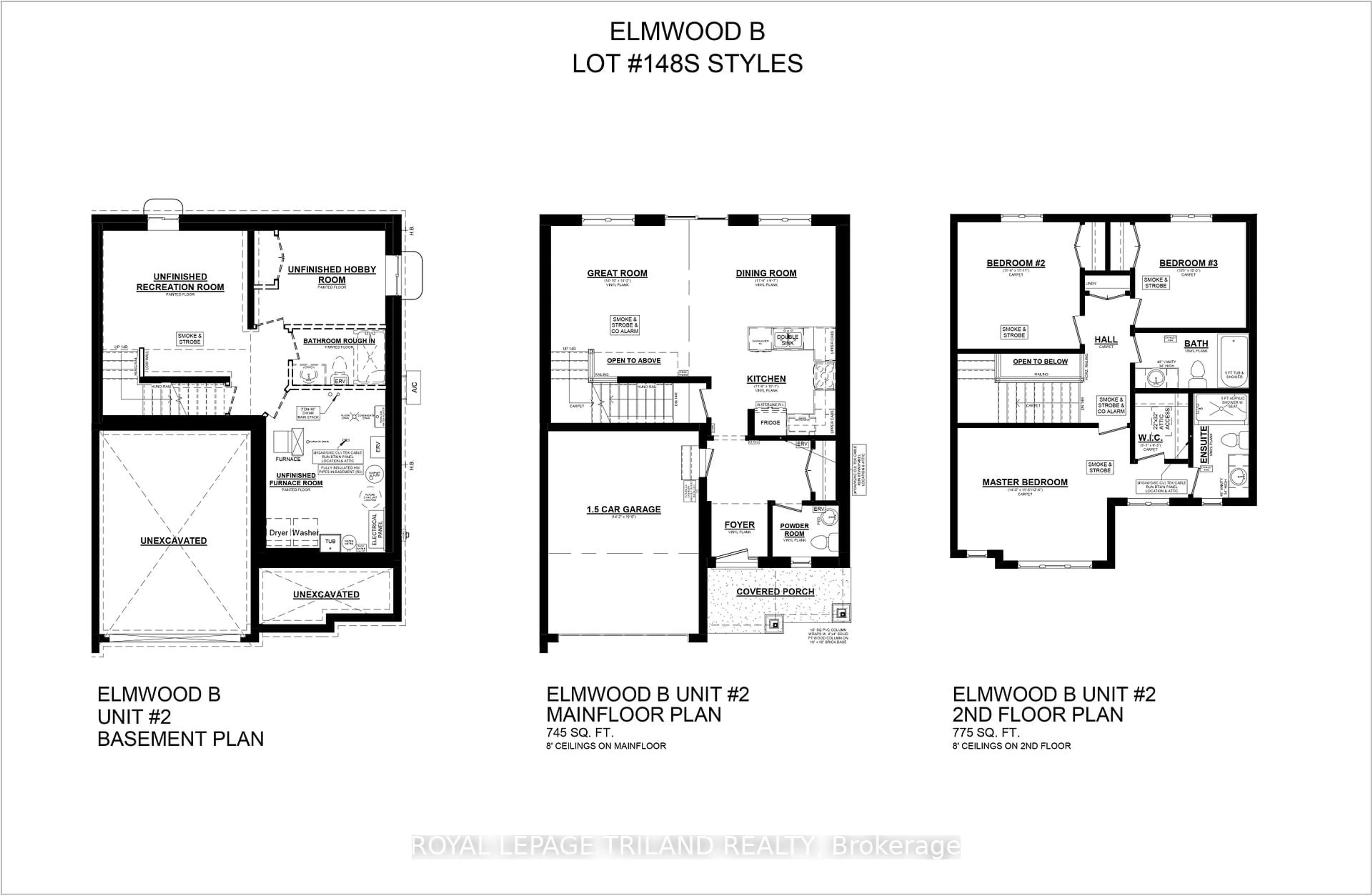 Floor plan for 148 STYLES Dr, St. Thomas Ontario N5R 0R1