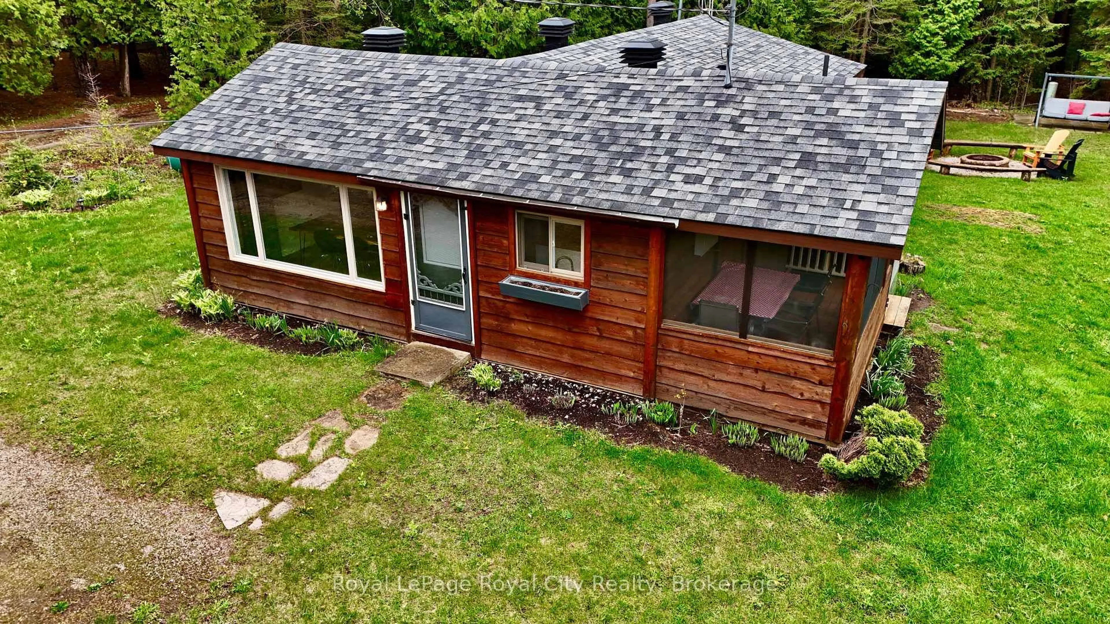 A pic from outside/outdoor area/front of a property/back of a property/a pic from drone, unknown for 6339 Highway 6 Highway, Northern Bruce Peninsula Ontario N0H 2R0