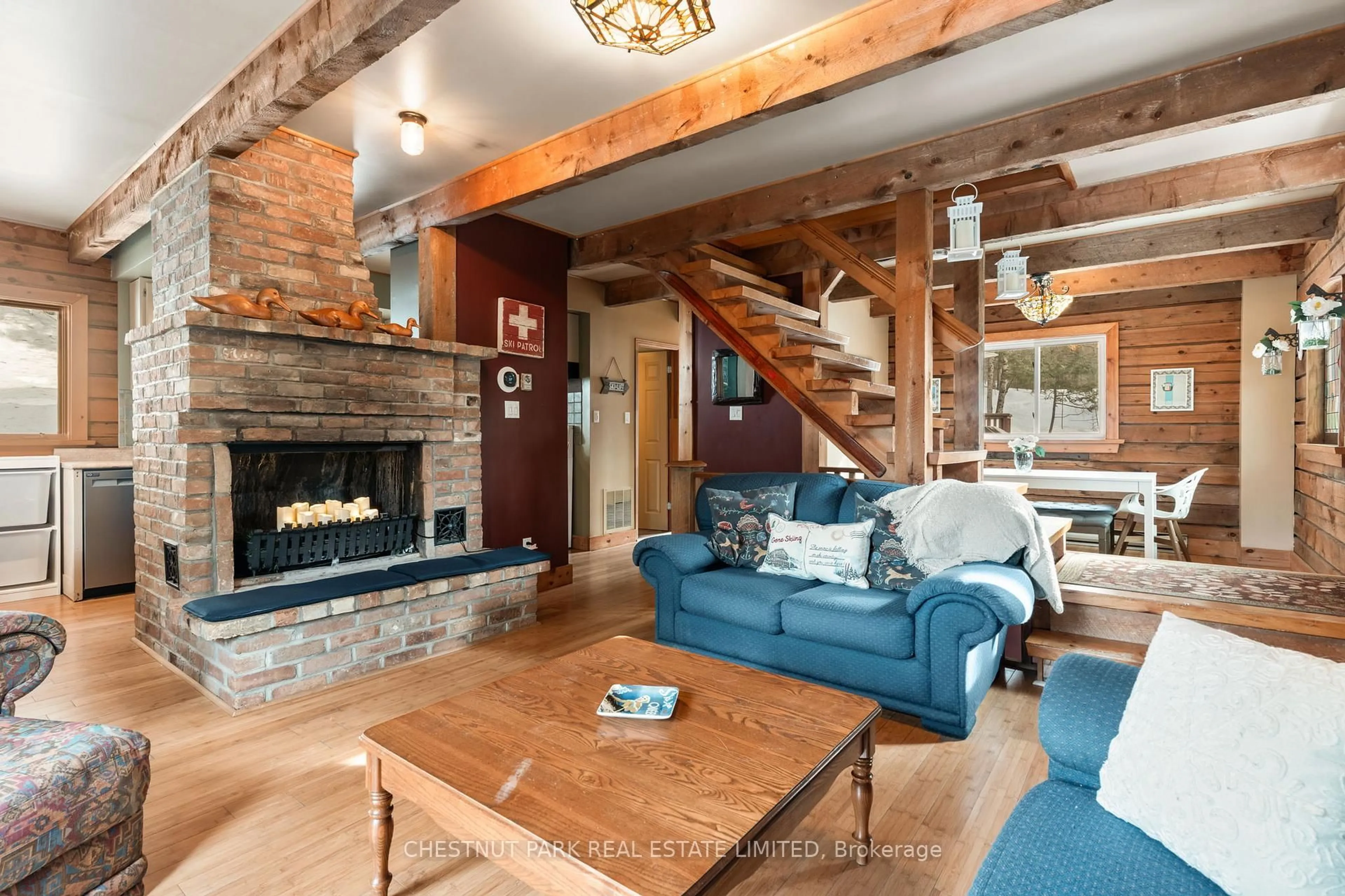 Living room with furniture, unknown for 1316 Sir Sam's Rd, Dysart et al Ontario K0M 1M0