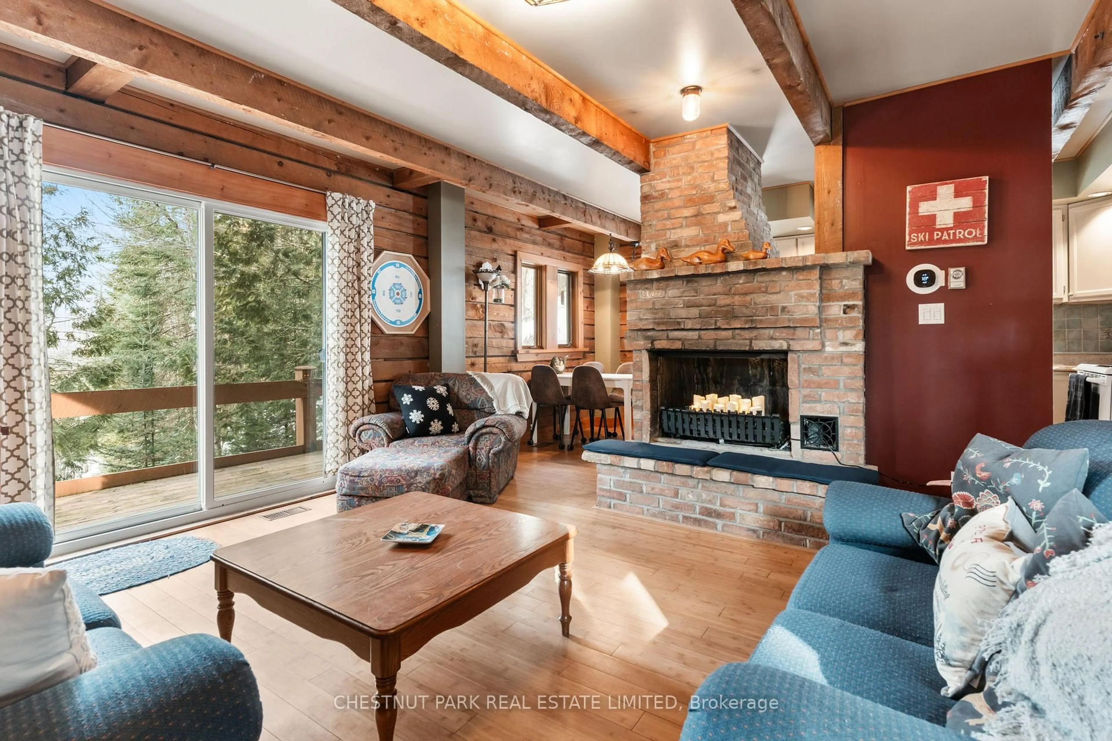 Living room with furniture, unknown for 1316 Sir Sam's Rd, Dysart et al Ontario K0M 1M0