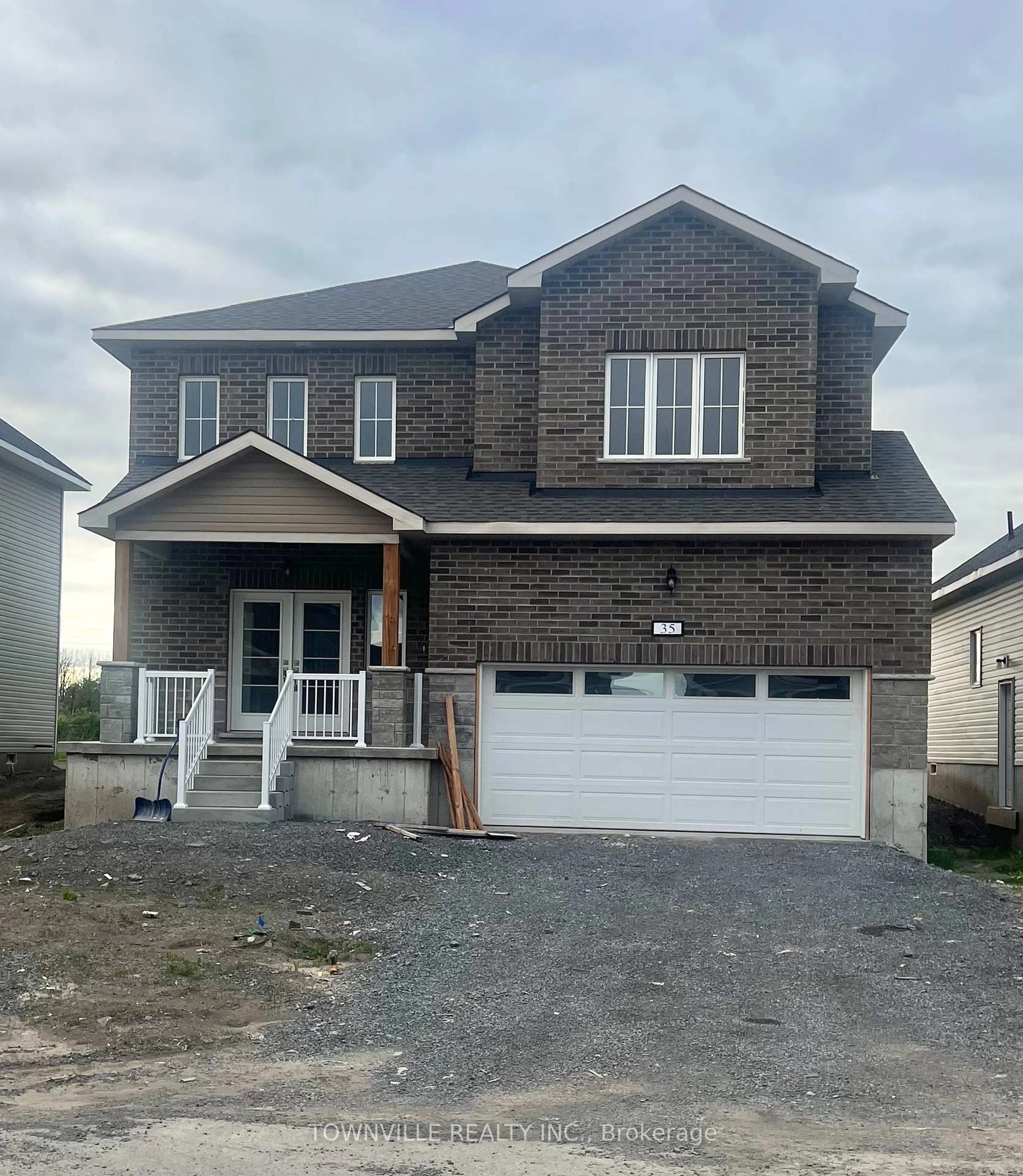 Home with brick exterior material, street for 35 Bradden Cres, Belleville Ontario K8N 0T8
