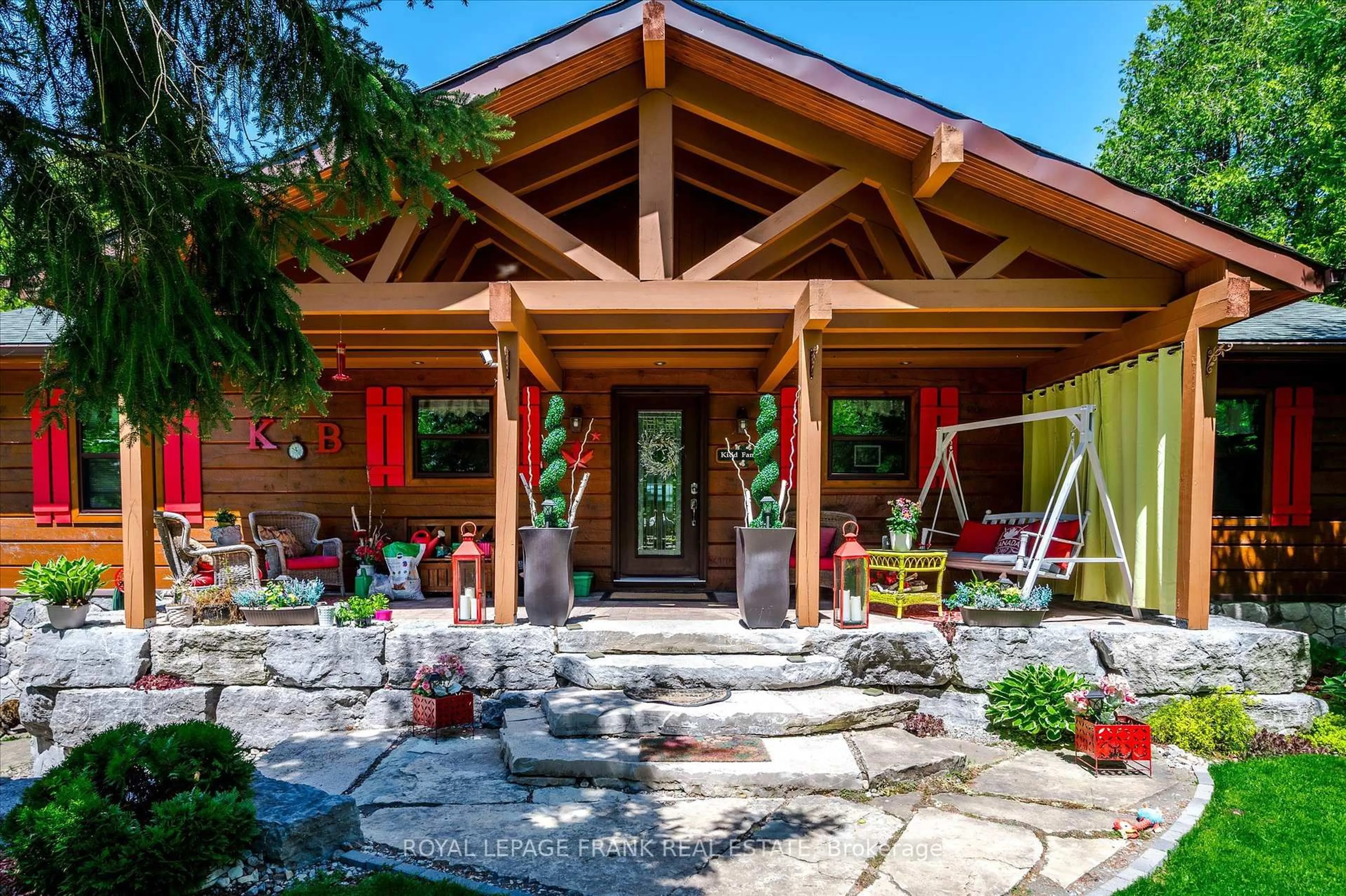 Patio, mountain view for 124 Fire Route 66 N/A, Trent Lakes Ontario K0L 2J0