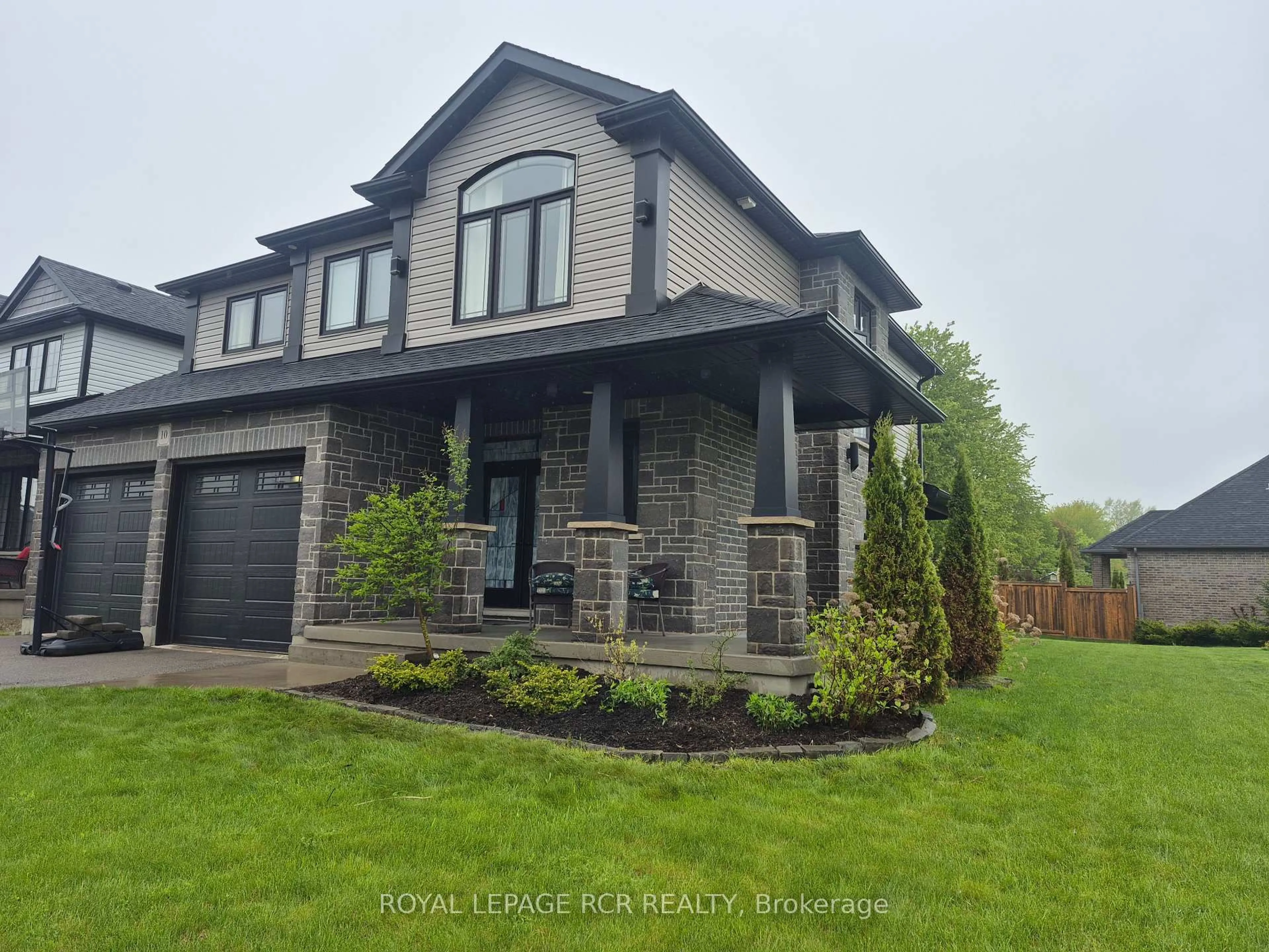 Home with brick exterior material, street for 10 Mayberry Dr, East Luther Grand Valley Ontario L9W 6T9
