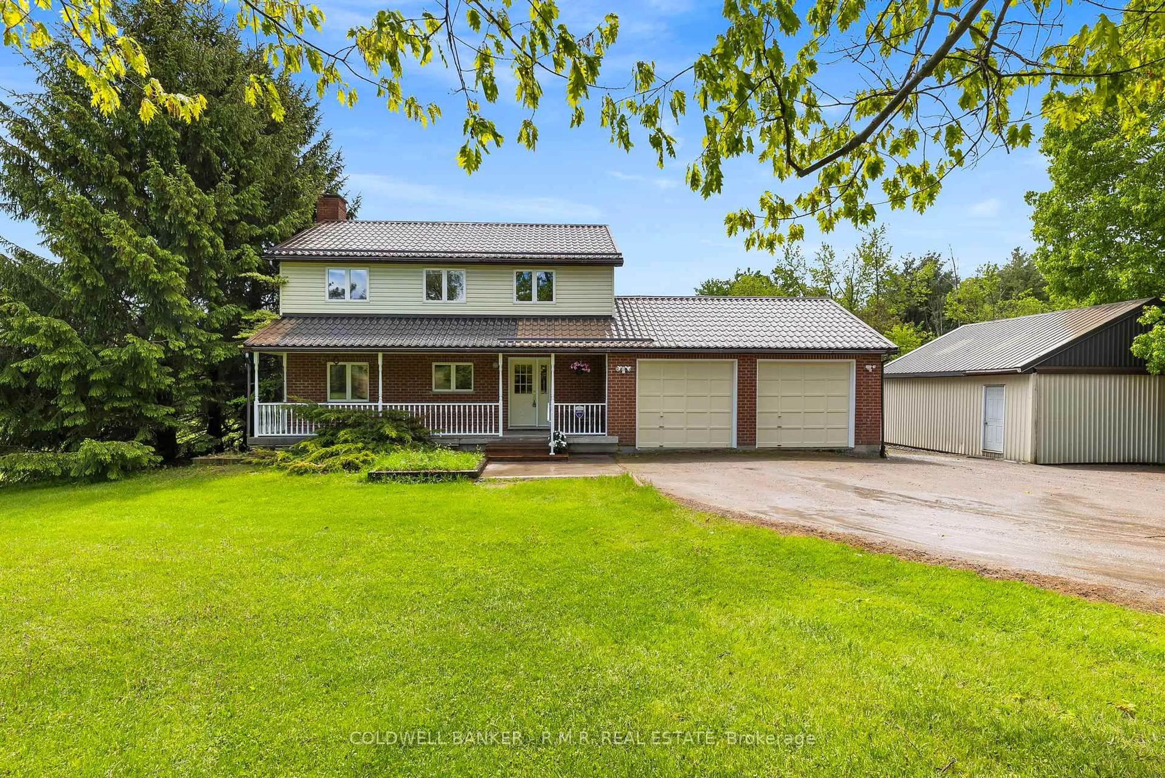 Home with vinyl exterior material, street for 223 Turk Rd, Alnwick/Haldimand Ontario K0K 2G0