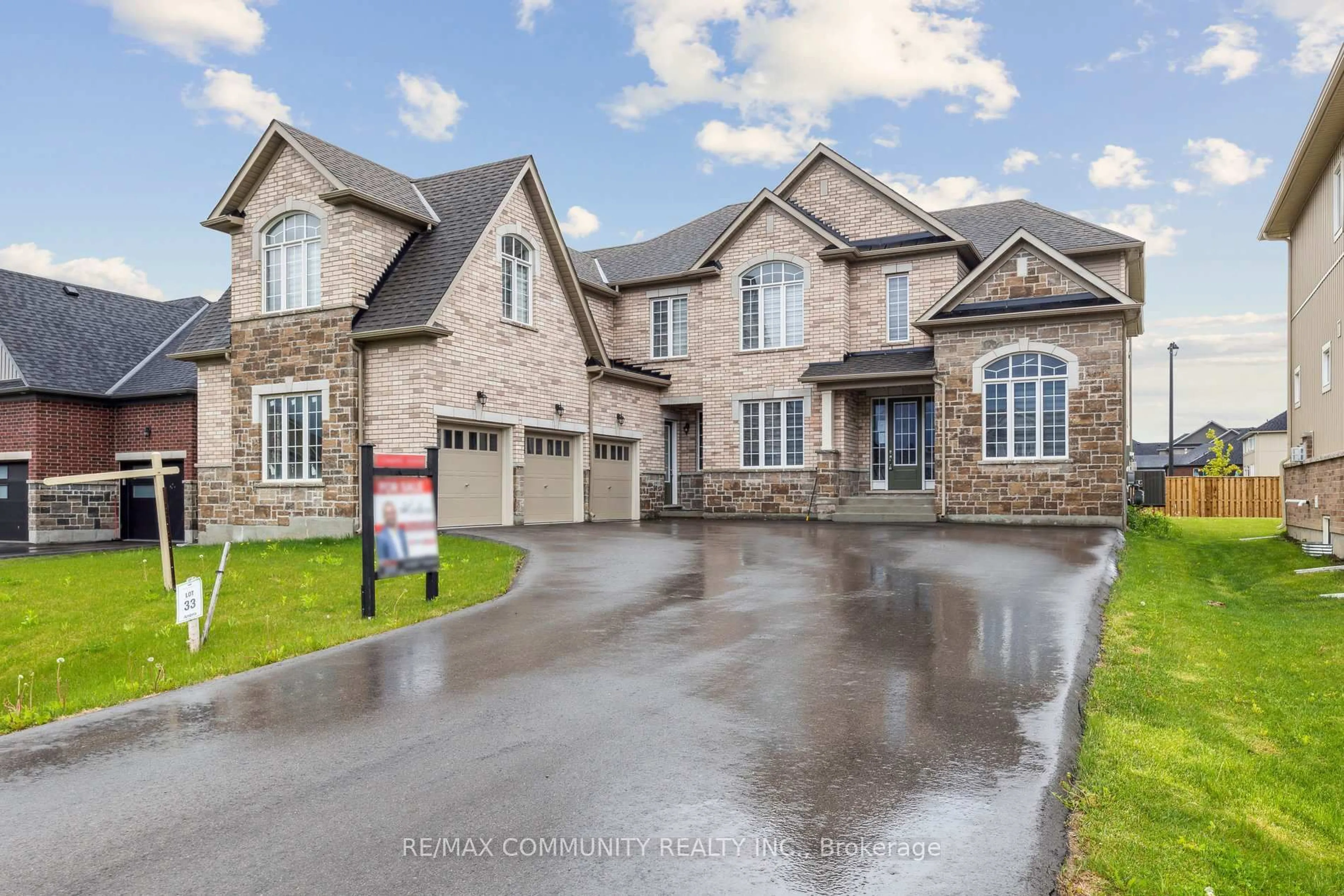 Home with brick exterior material, street for 15 Golden Meadows Dr, Otonabee-South Monaghan Ontario K9J 0H6