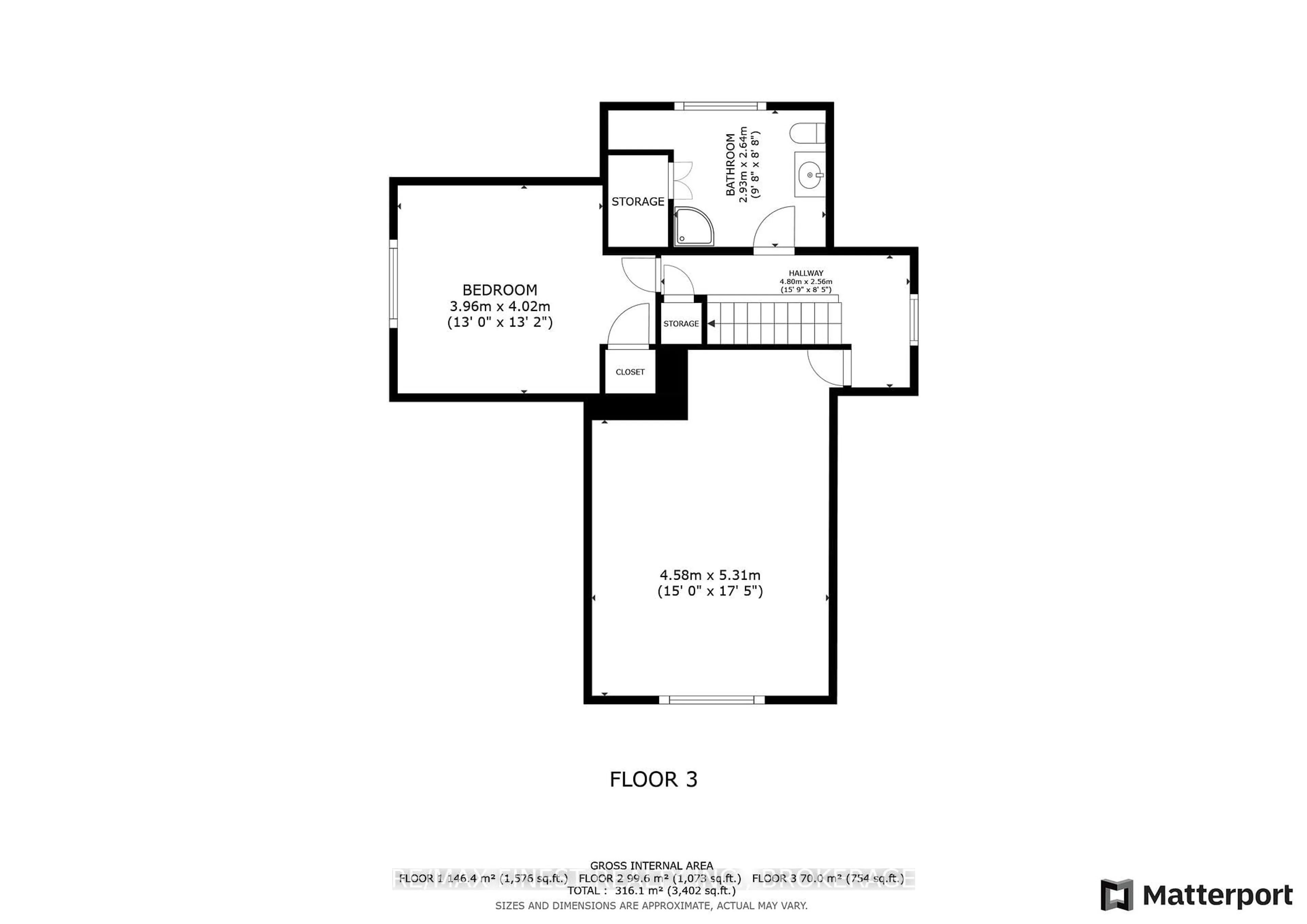 Floor plan for 265 Dundas St, Greater Napanee Ontario K7R 2B2