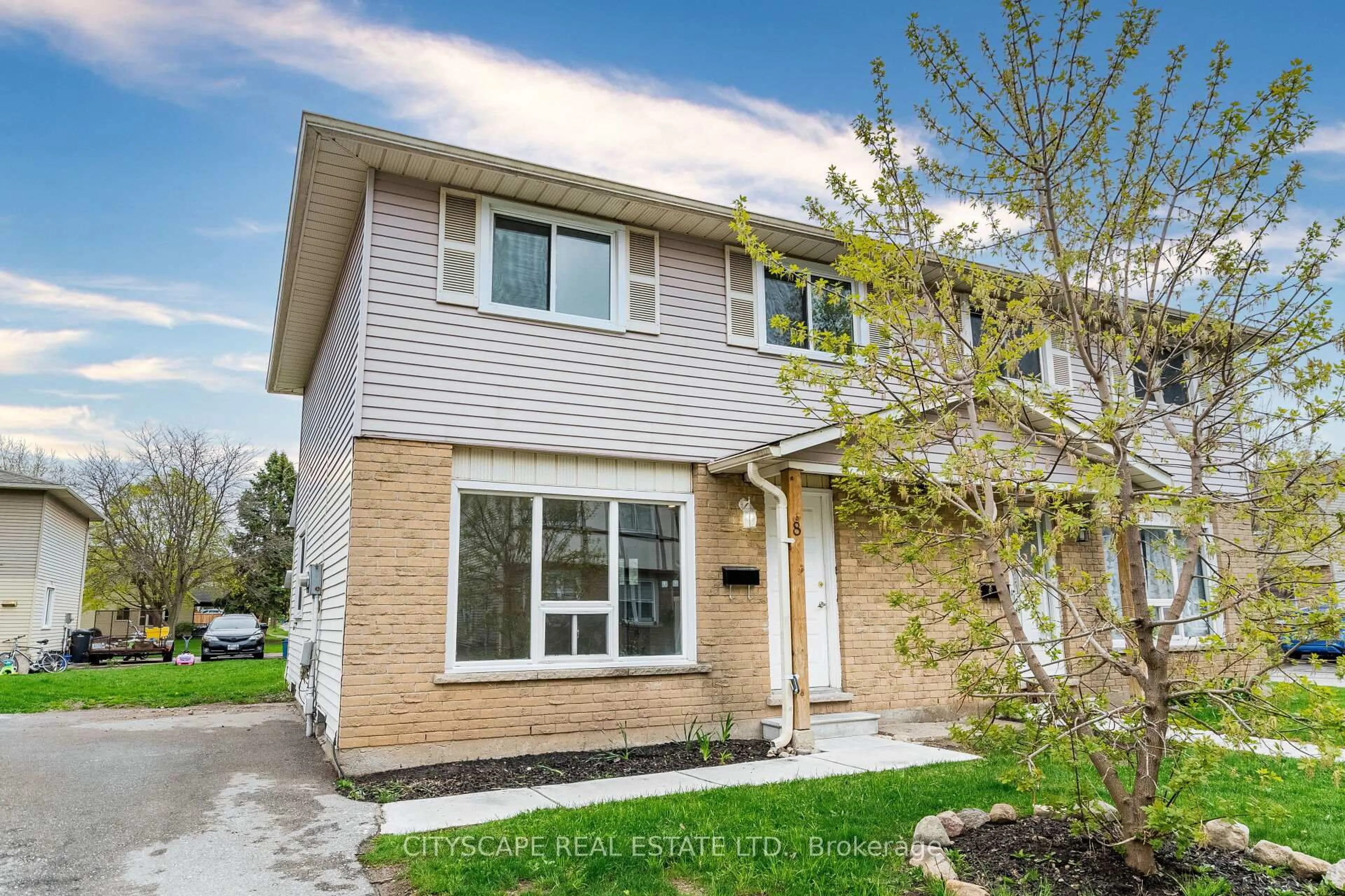 Home with brick exterior material, street for 20 Mayfield Ave #8, Waterloo Ontario N2J 4M5
