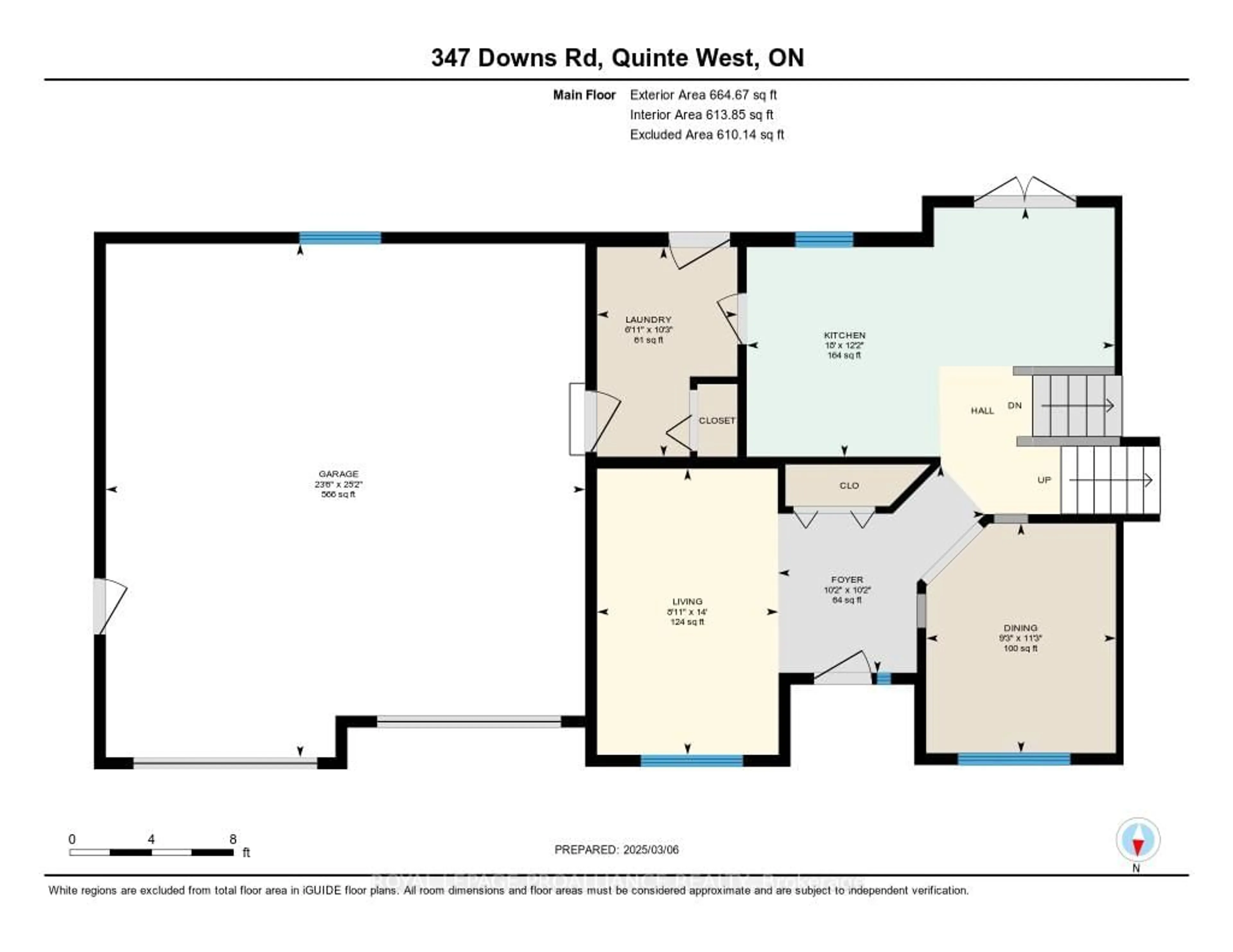 Floor plan for 347 Downs Rd, Quinte West Ontario K8V 5P6