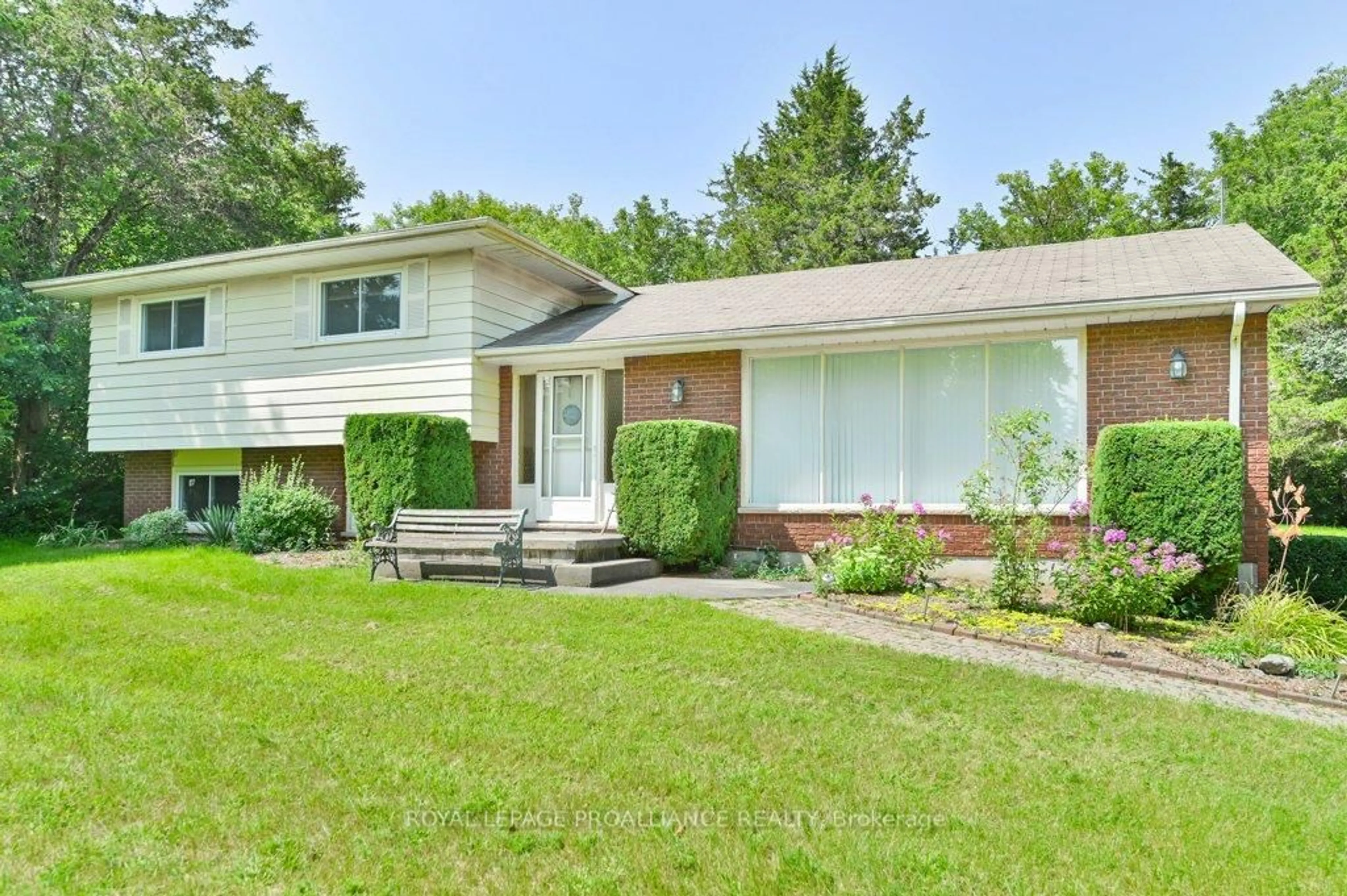 Home with vinyl exterior material, street for 789 Hearns Rd, Hastings Ontario K0K 2C0