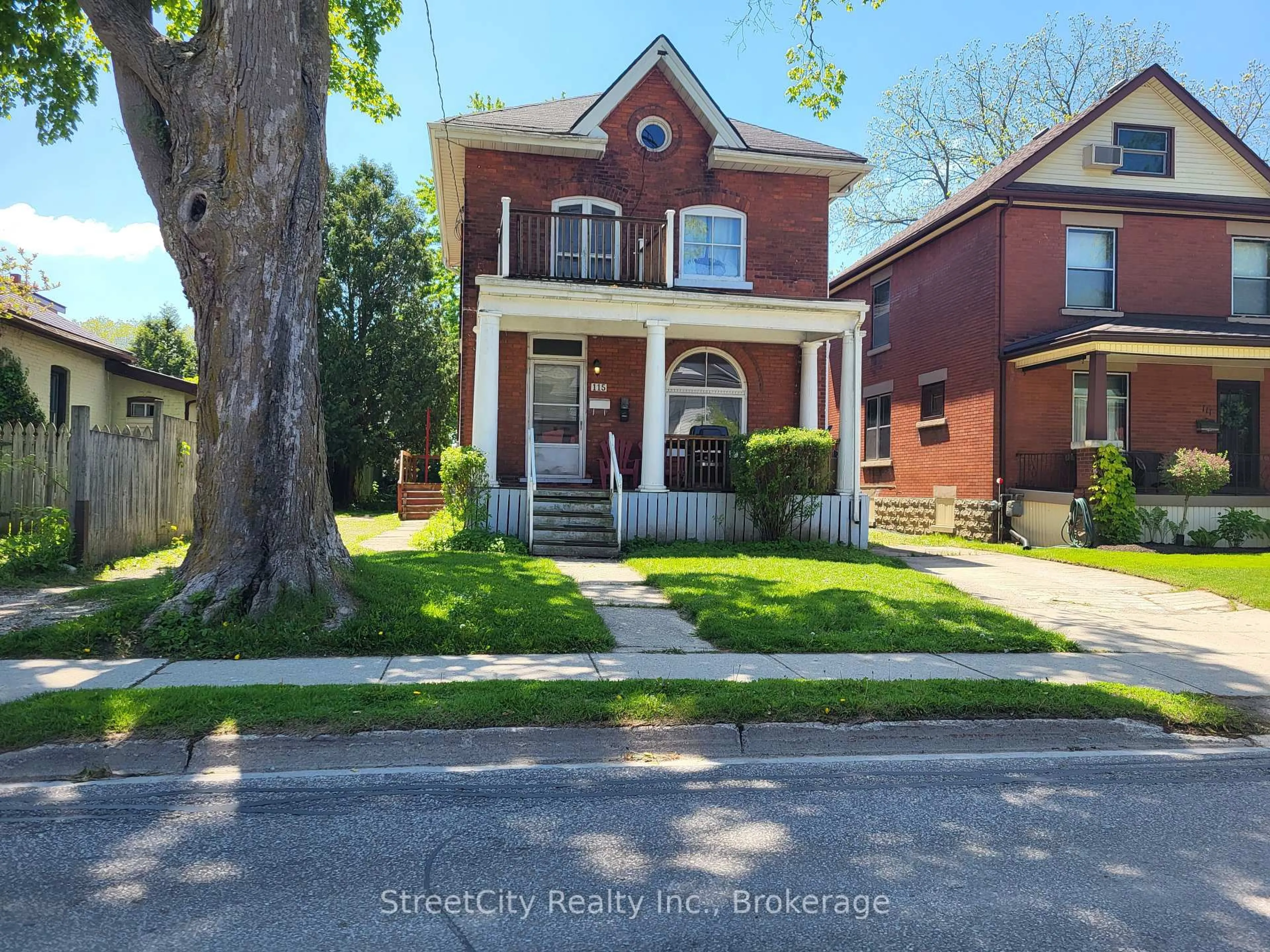 Home with brick exterior material, street for 115 Douro St, Stratford Ontario N5A 3R4