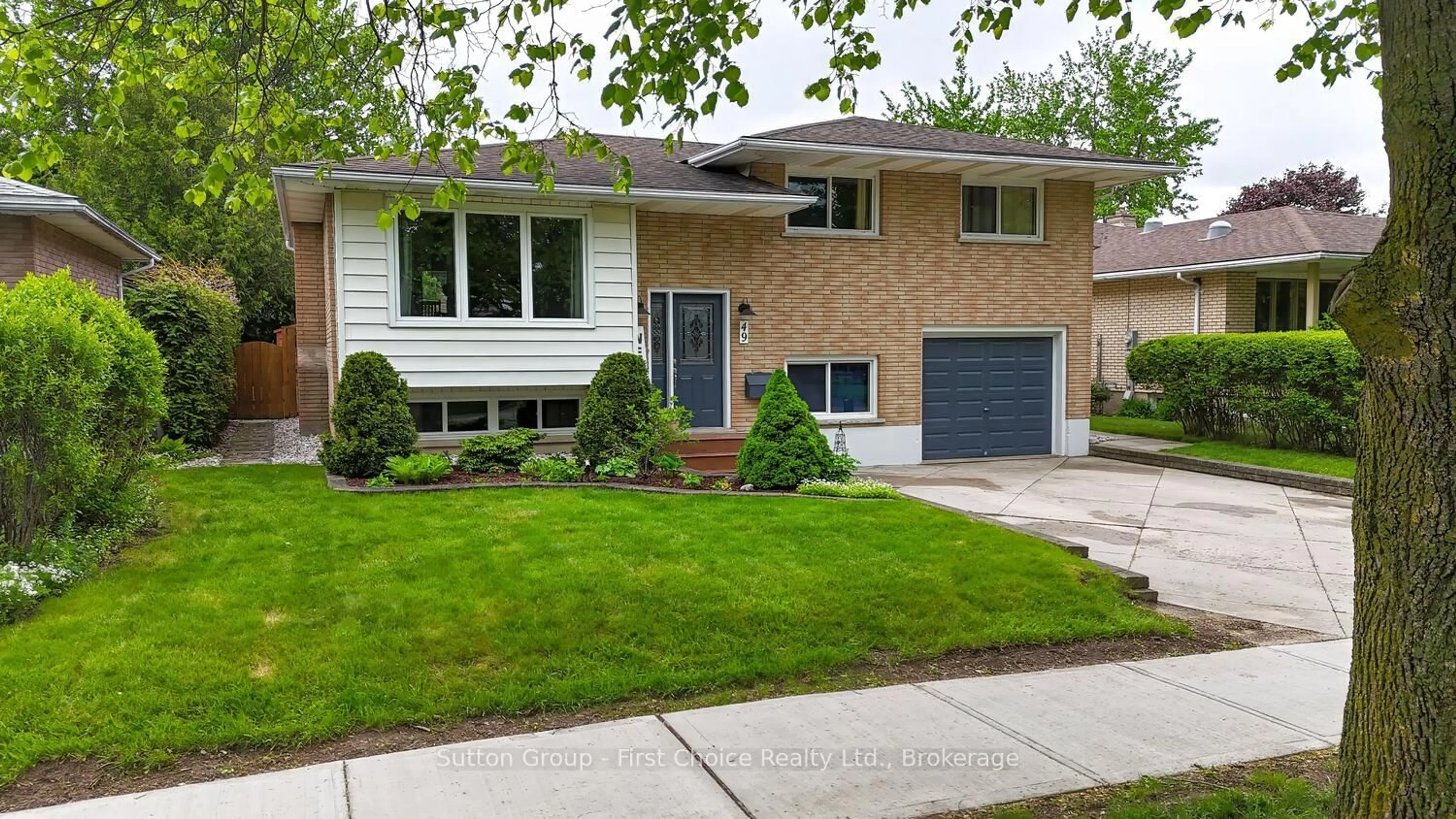 Home with brick exterior material, street for 49 Demille St, Stratford Ontario N4Z 1C5