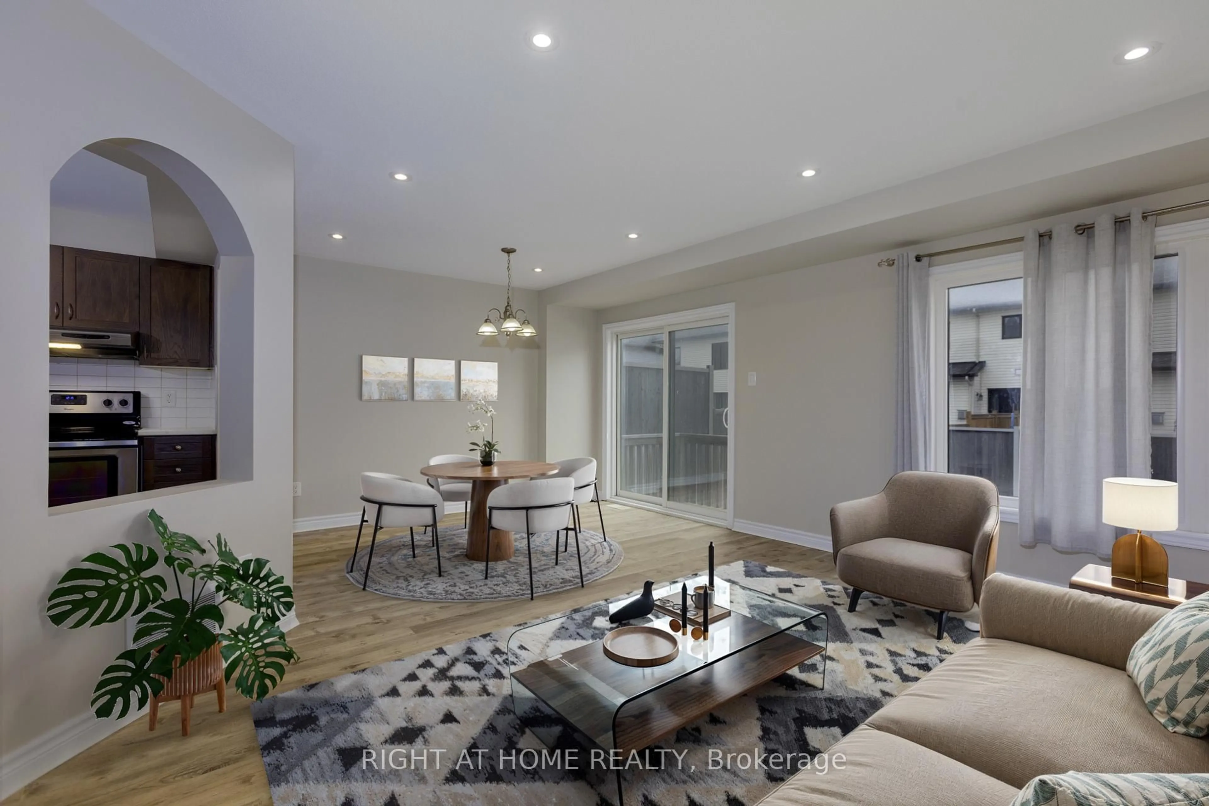 Living room with furniture, unknown for 213 HALYARD Way, Ottawa Ontario K2T 0L2
