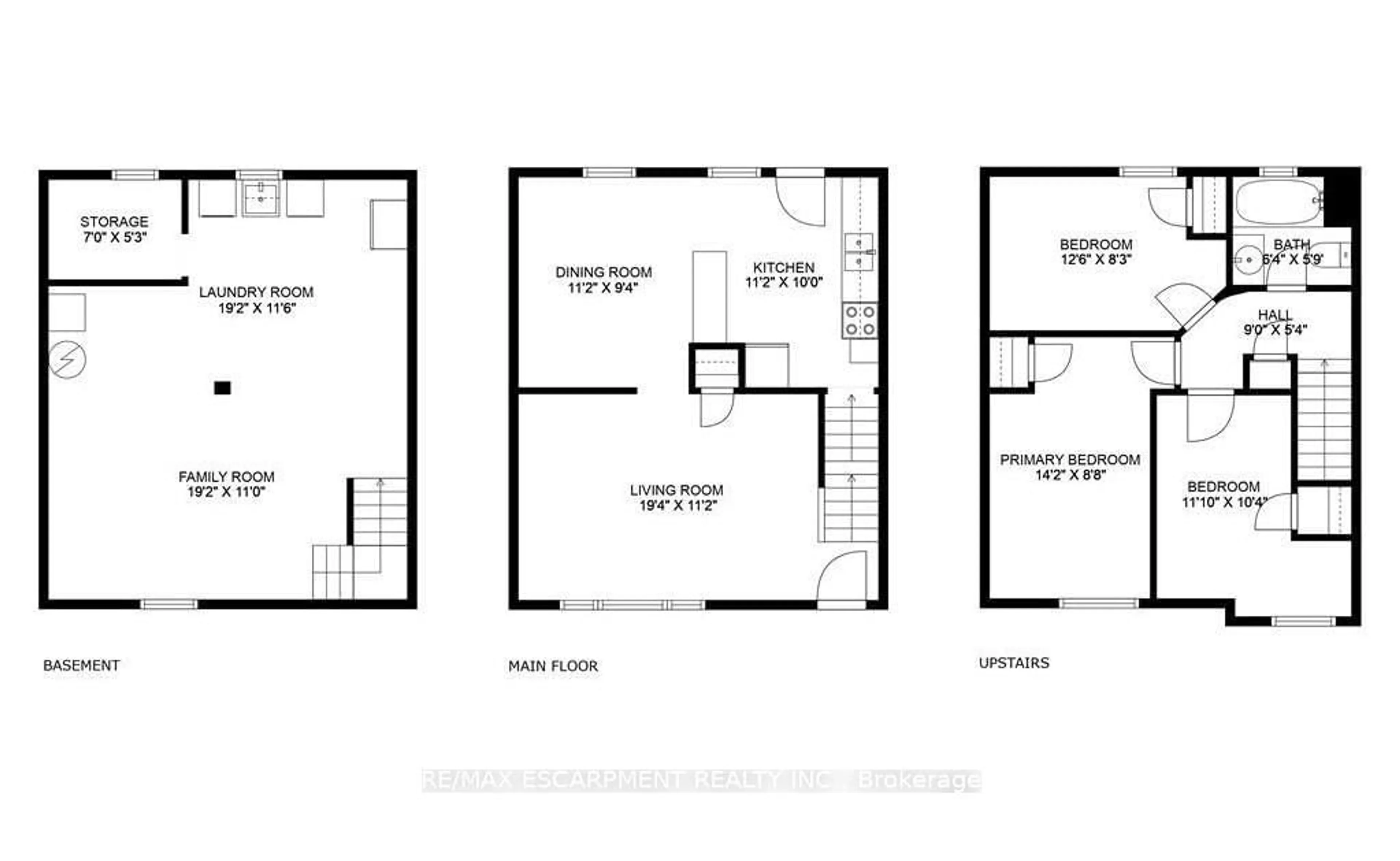 Floor plan for 2279 King St, Hamilton Ontario L8K 1X5
