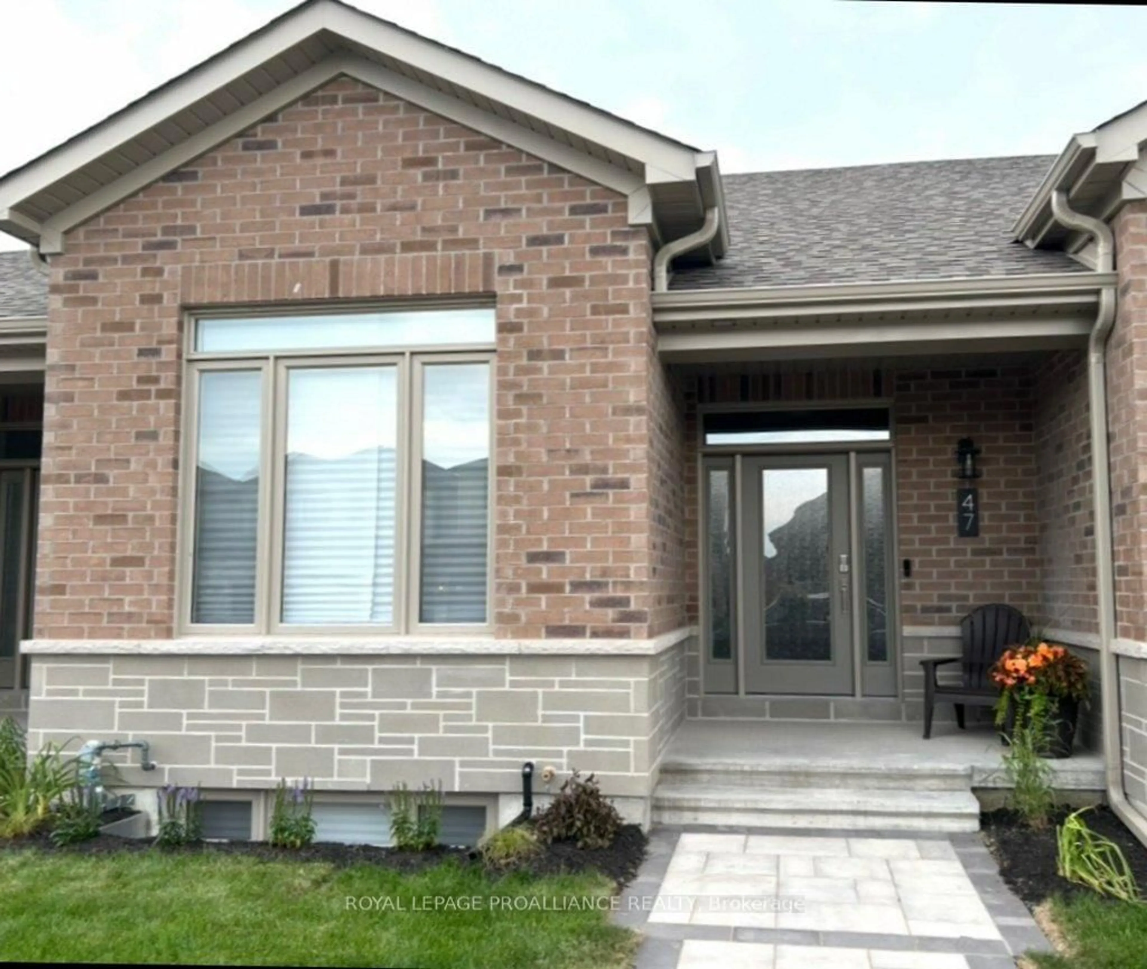 Home with brick exterior material, street for 47 Athabaska Dr, Belleville Ontario K8N 0T1
