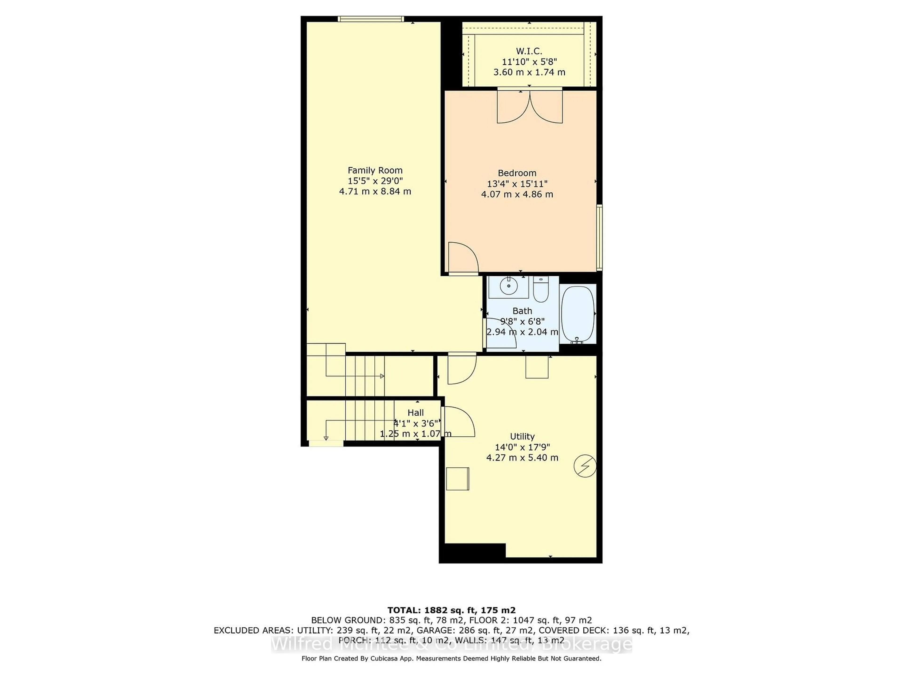 Floor plan for 201 Eccles Ave, West Grey Ontario N0G 1R0