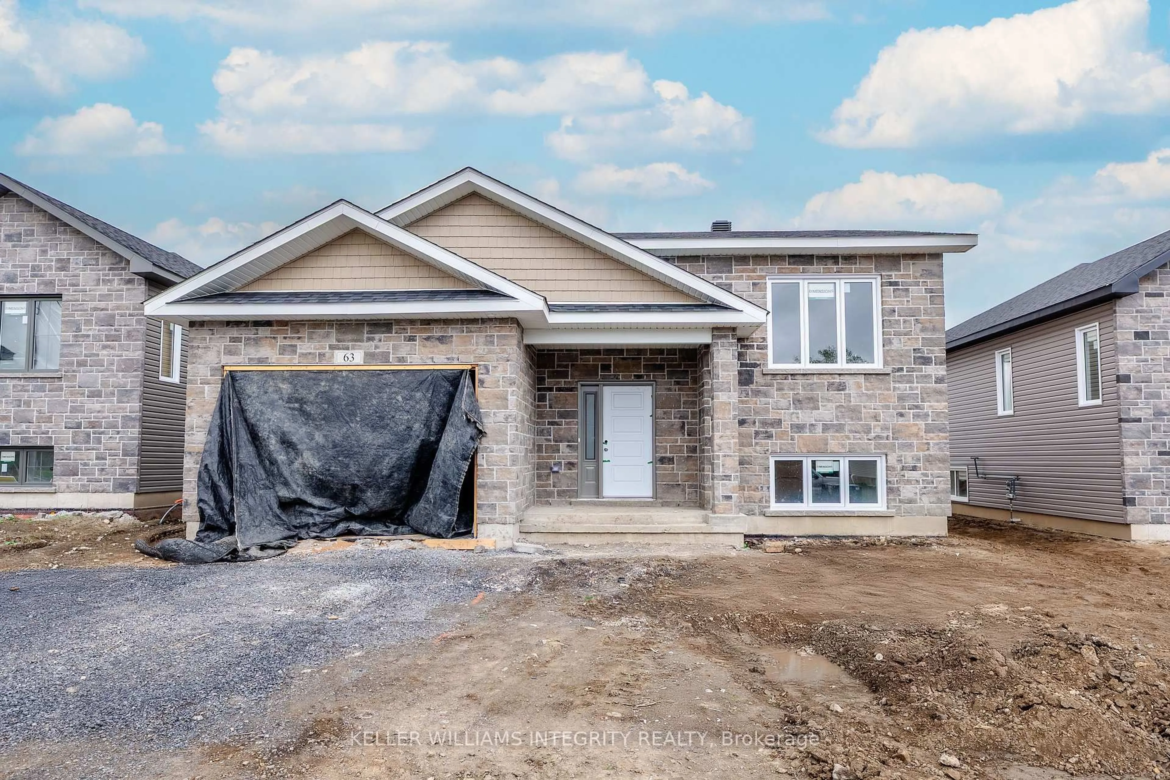 Home with brick exterior material, building for 63 Forrester Way, South Stormont Ontario K0C 1P0