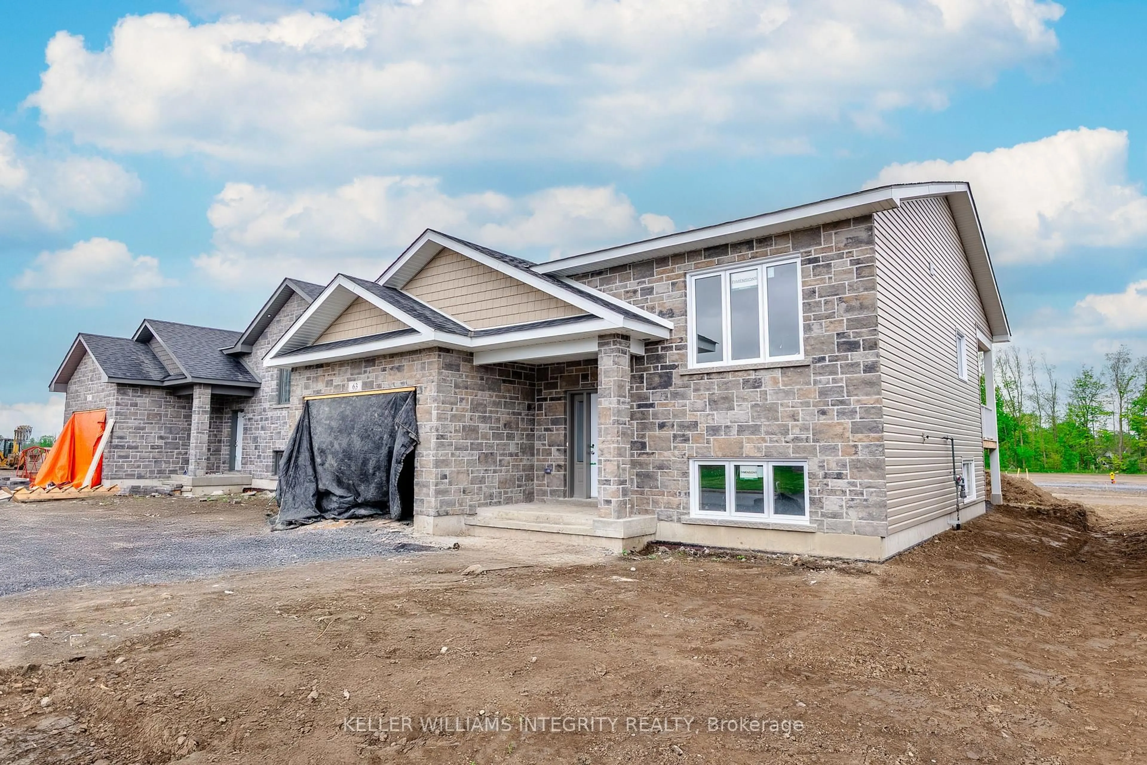 Home with brick exterior material, building for 63 Forrester Way, South Stormont Ontario K0C 1P0