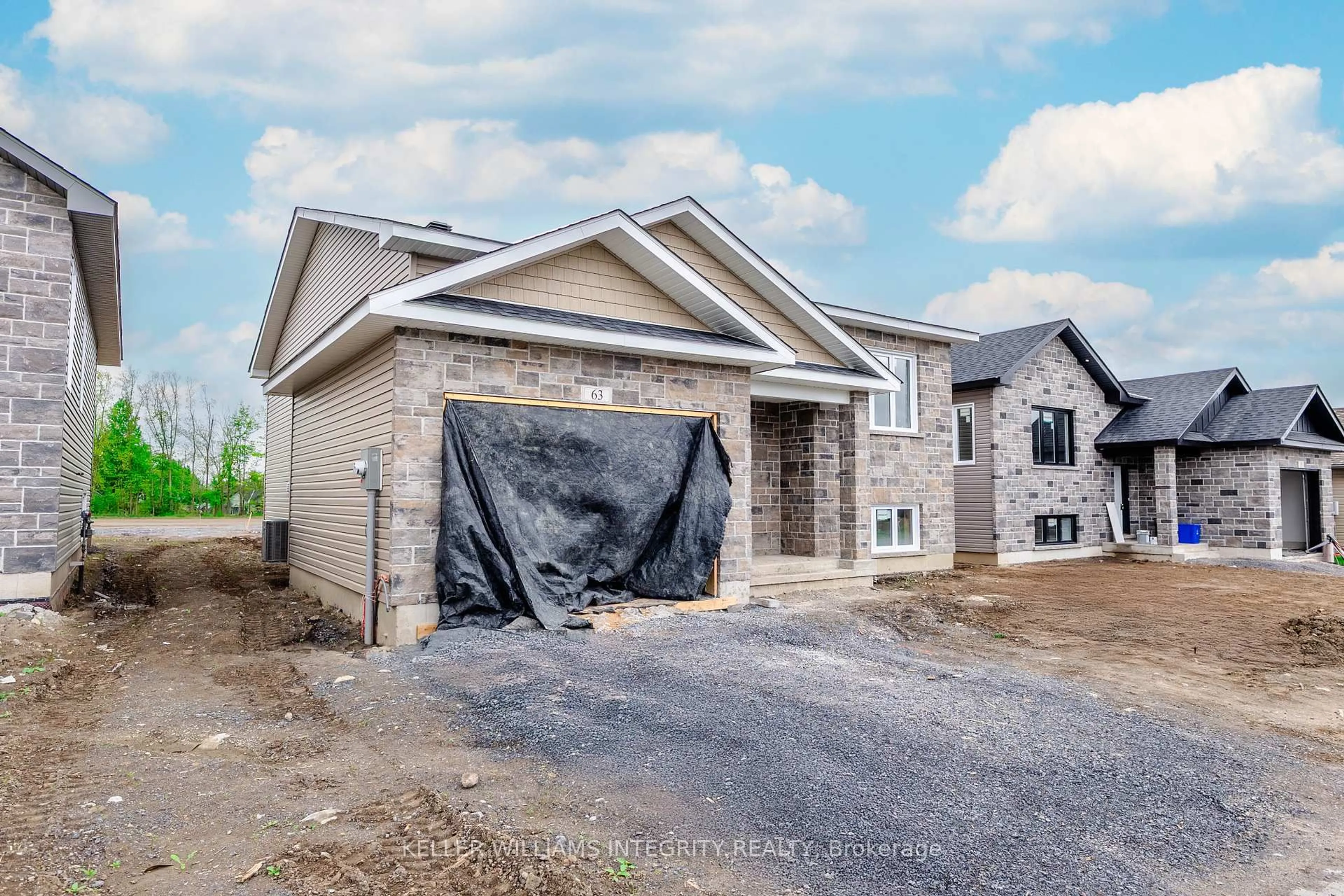 Home with brick exterior material, building for 63 Forrester Way, South Stormont Ontario K0C 1P0
