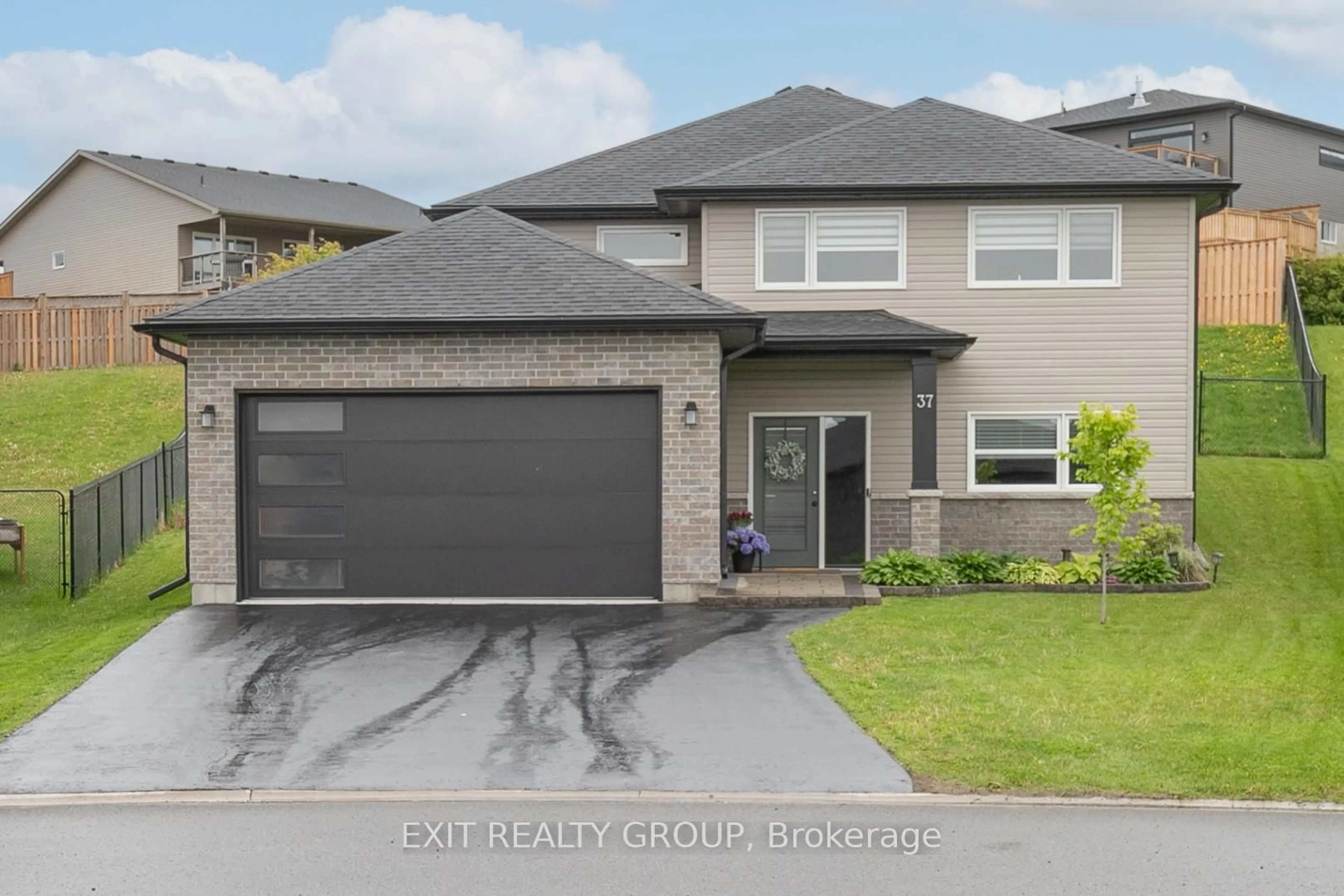 Home with brick exterior material, street for 37 Caleb Cres, Hastings Ontario K0K 2C0
