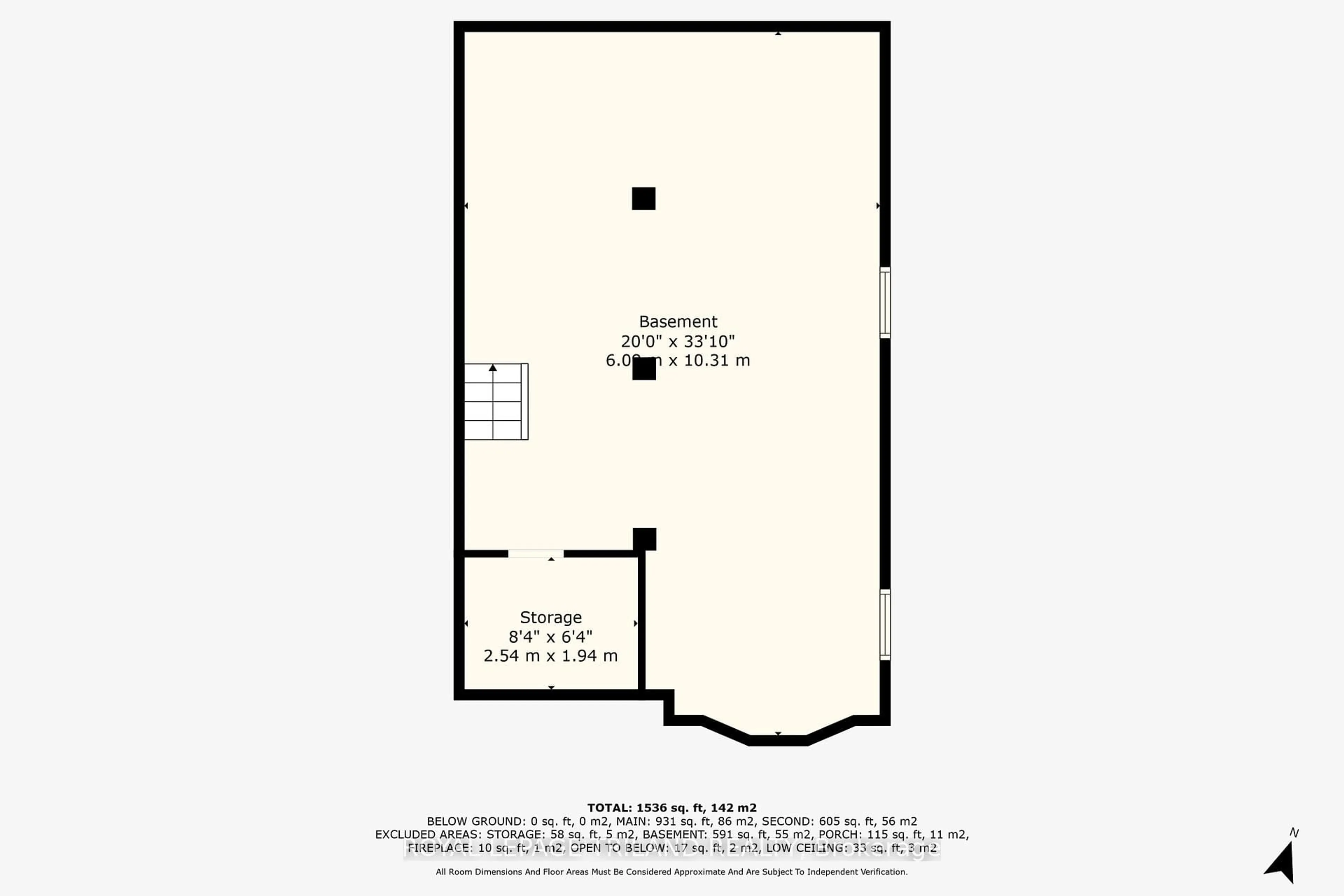 Floor plan for 296 Simcoe St, London East Ontario N6B 1J5