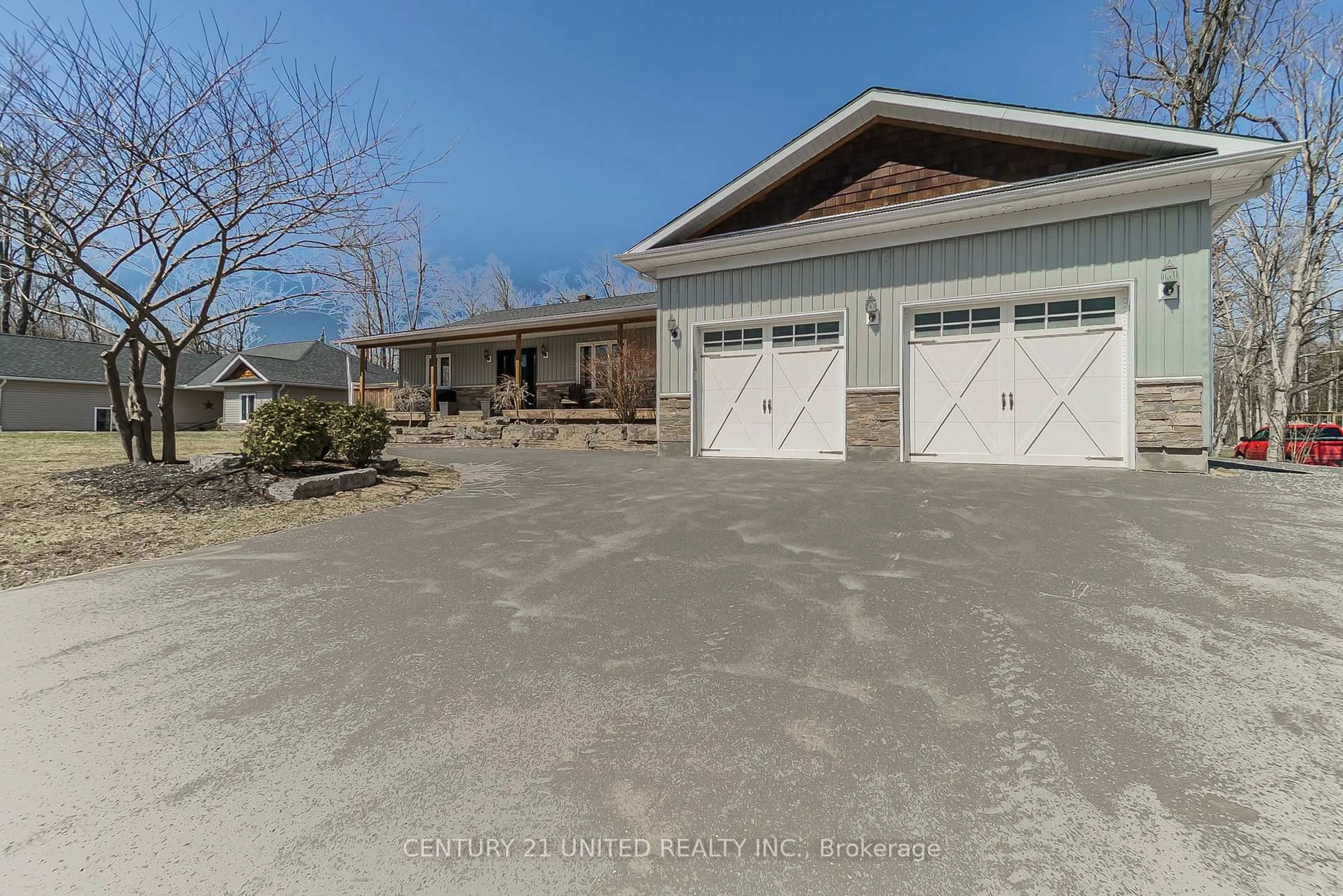 A pic from outside/outdoor area/front of a property/back of a property/a pic from drone, street for 58 Sumcot Dr, Trent Lakes Ontario K0L 1R0