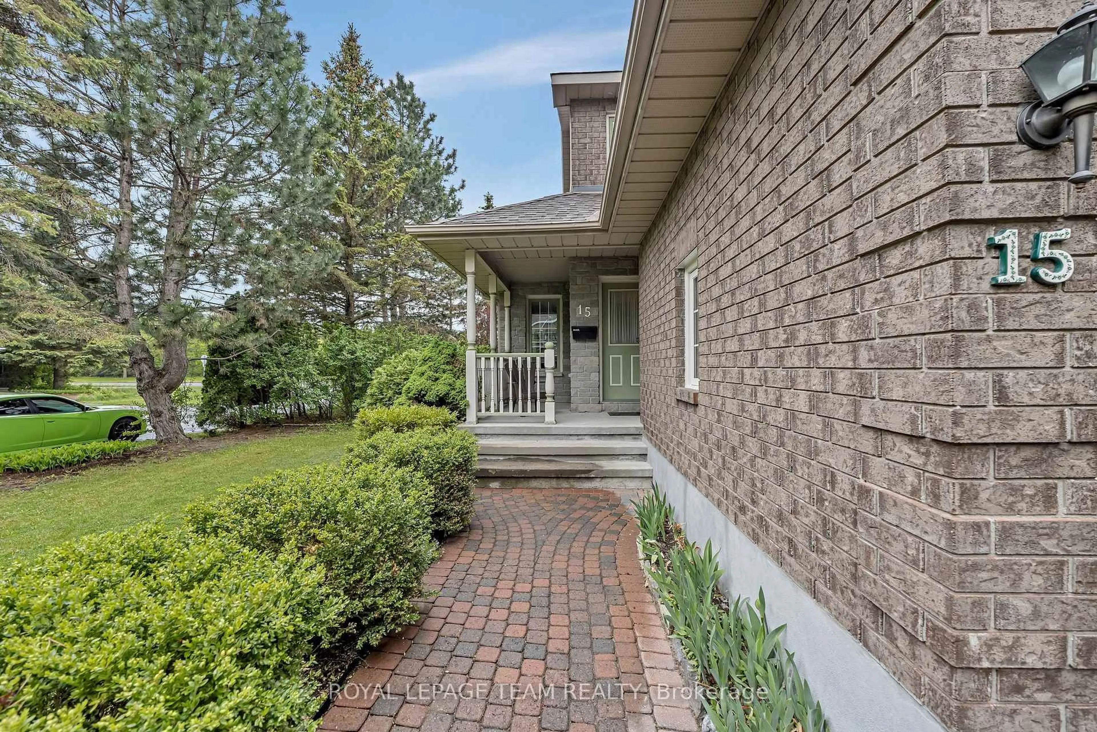 Home with brick exterior material, street for 15 Sherring Cres, Ottawa Ontario K2K 2T2