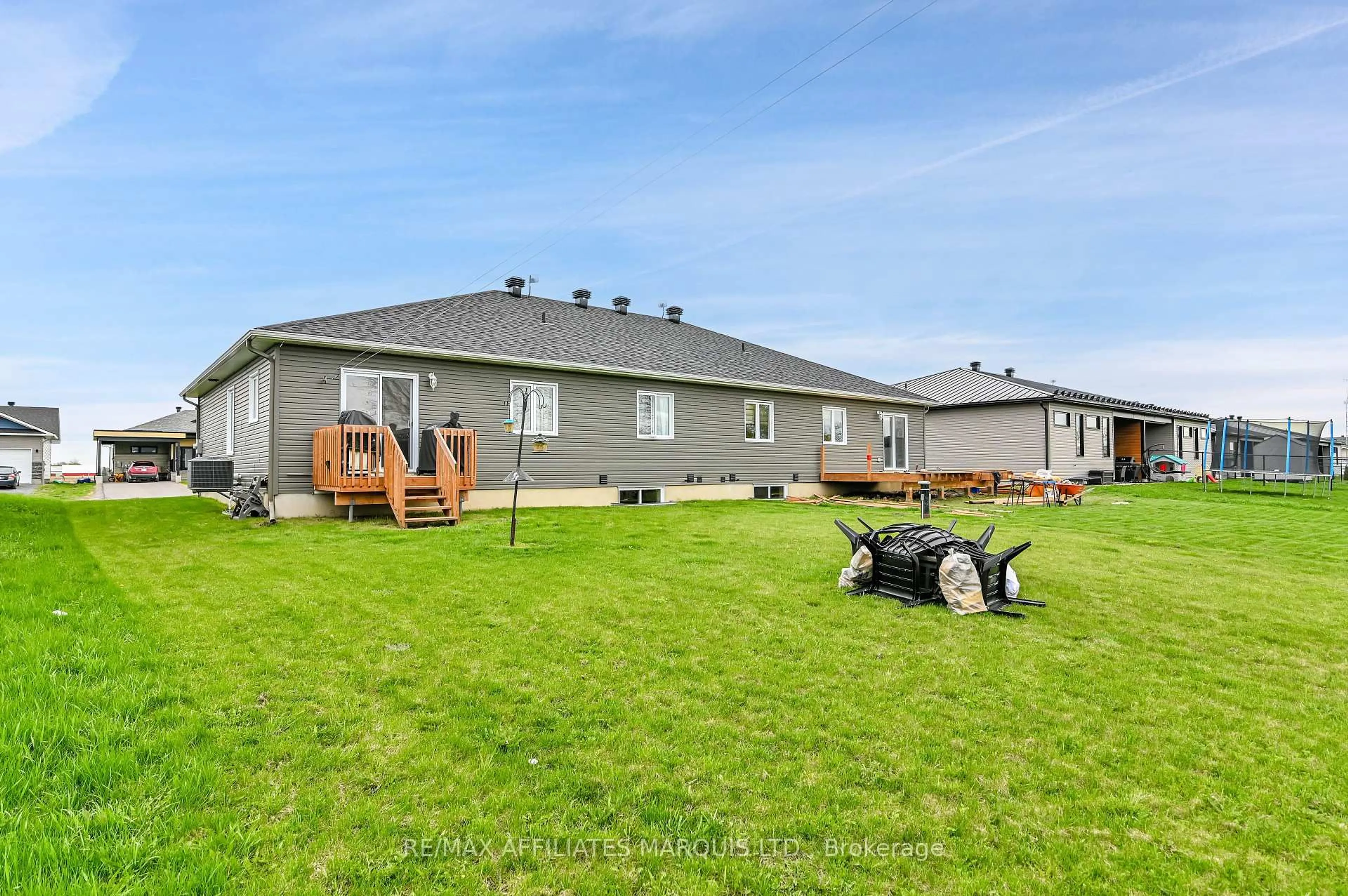 Patio, water/lake/river/ocean view for 50 ADAM St, The Nation Ontario K0A 3C0