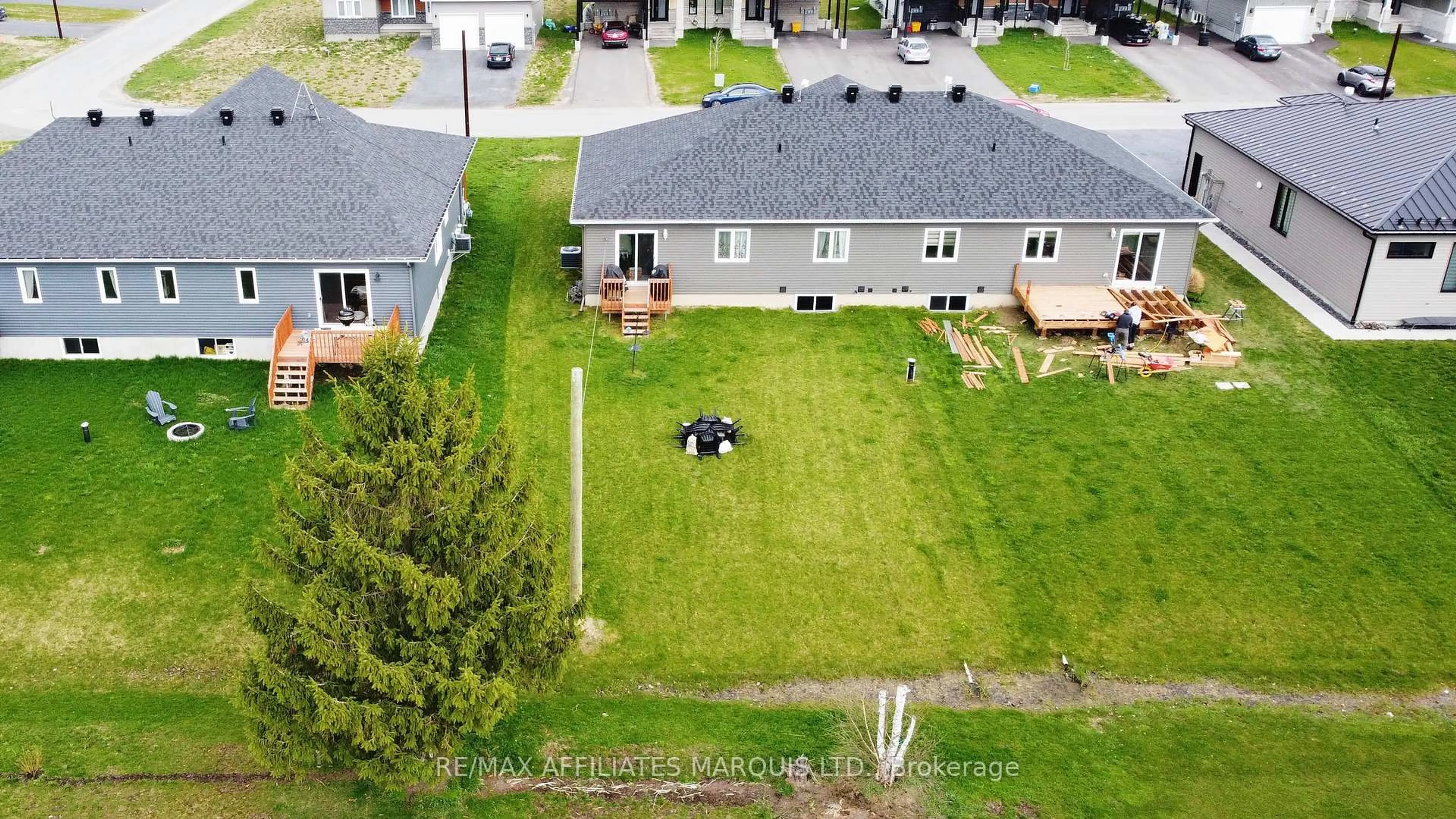 A pic from outside/outdoor area/front of a property/back of a property/a pic from drone, unknown for 50 ADAM St, The Nation Ontario K0A 3C0