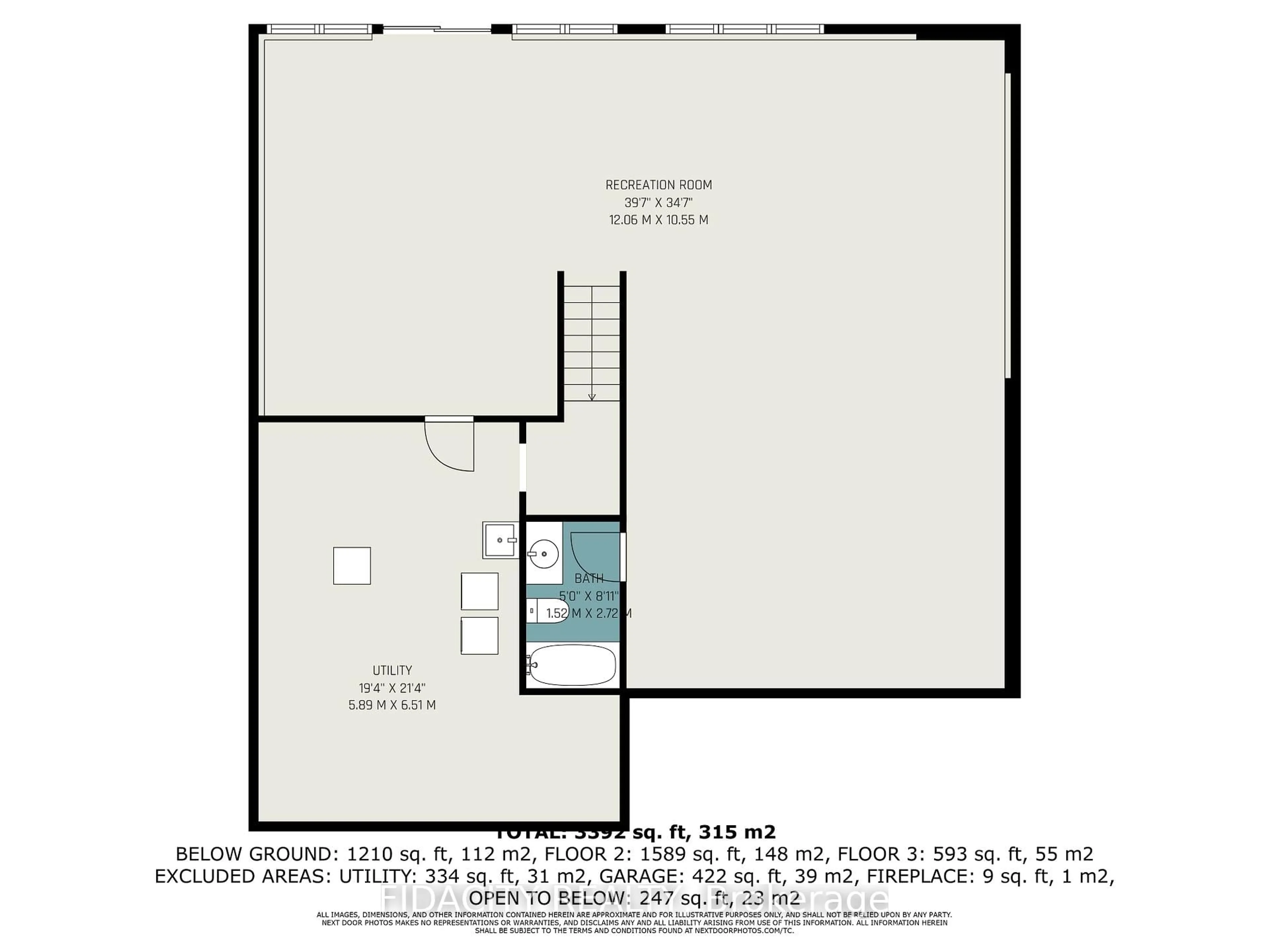 Floor plan for 258 Antler Crt, Almonte Ontario K0A 1A0