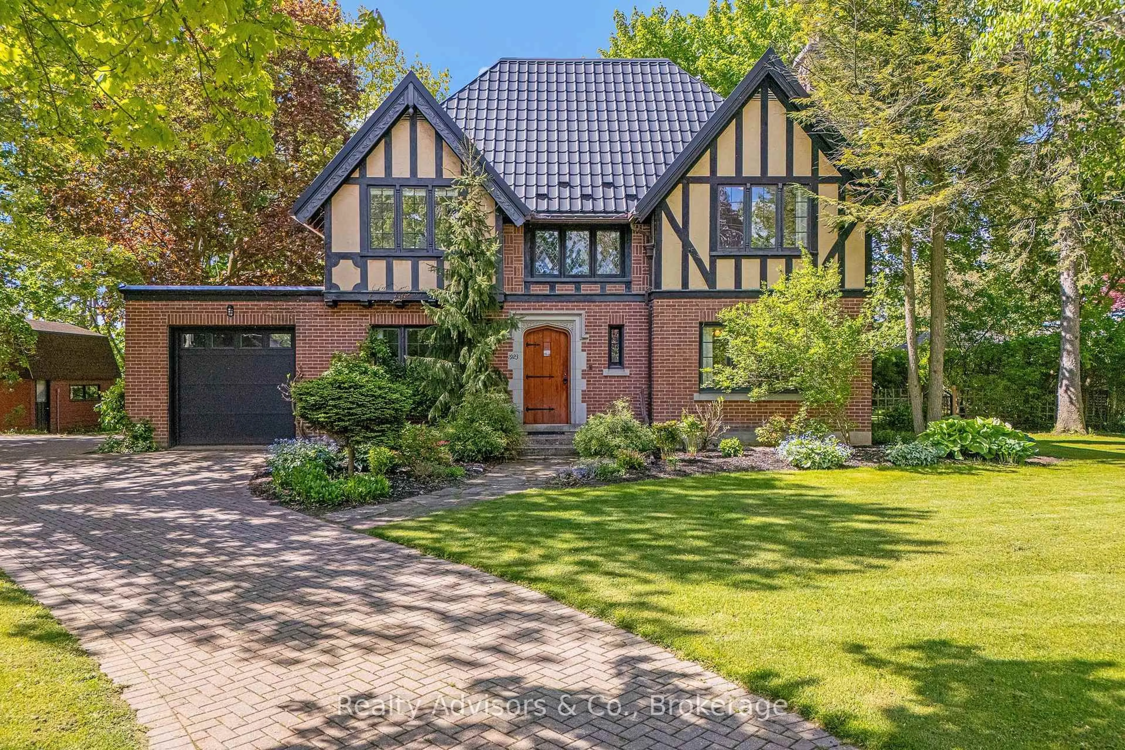 Home with brick exterior material, street for 1923 Sawmill Rd, Woolwich Ontario N0B 1N0