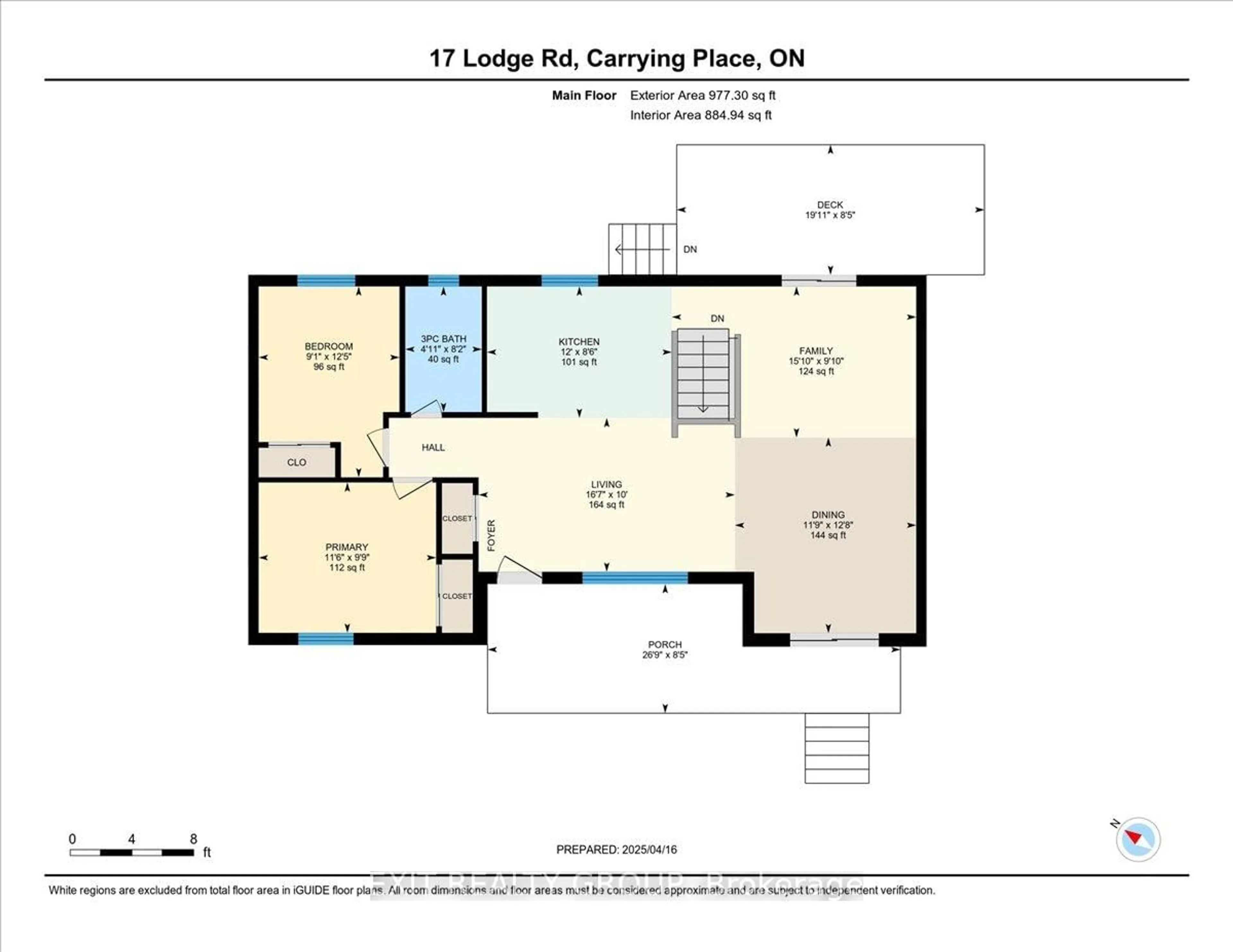 Floor plan for 17 Lodge Rd, Quinte West Ontario K0K 1L0