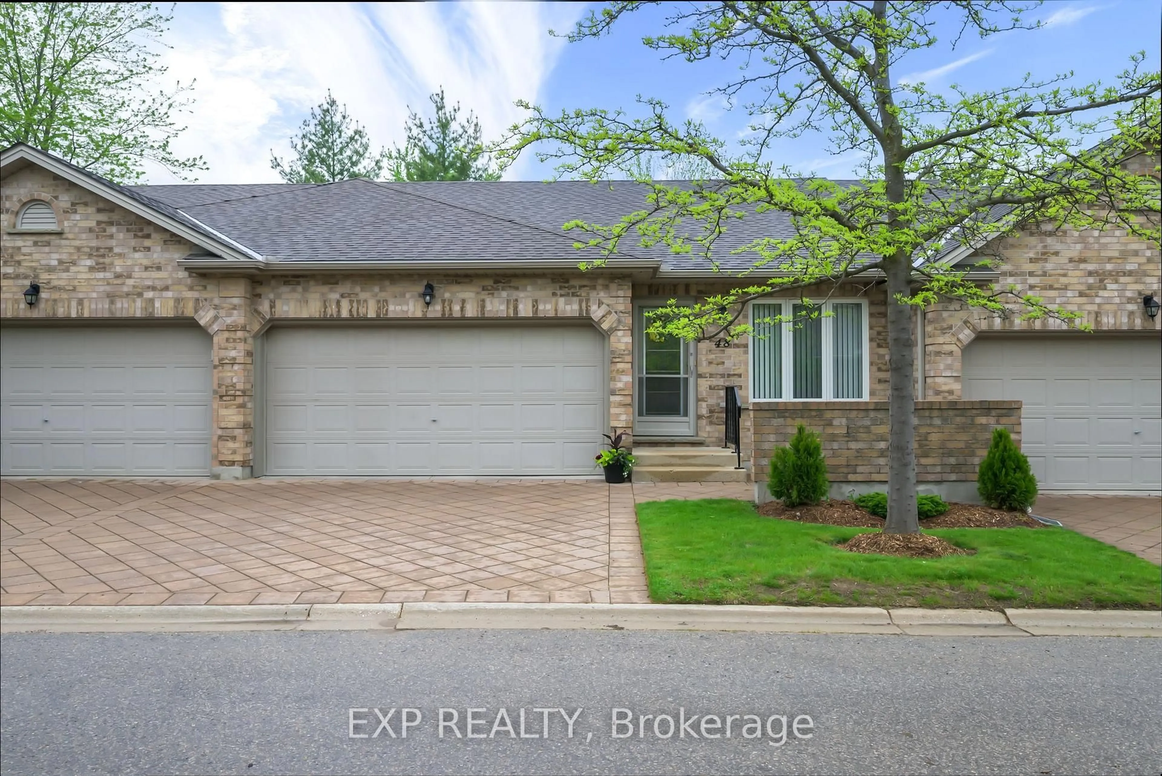 Home with brick exterior material, street for 572 Thistlewood Dr #48, London North Ontario N5X 4N7