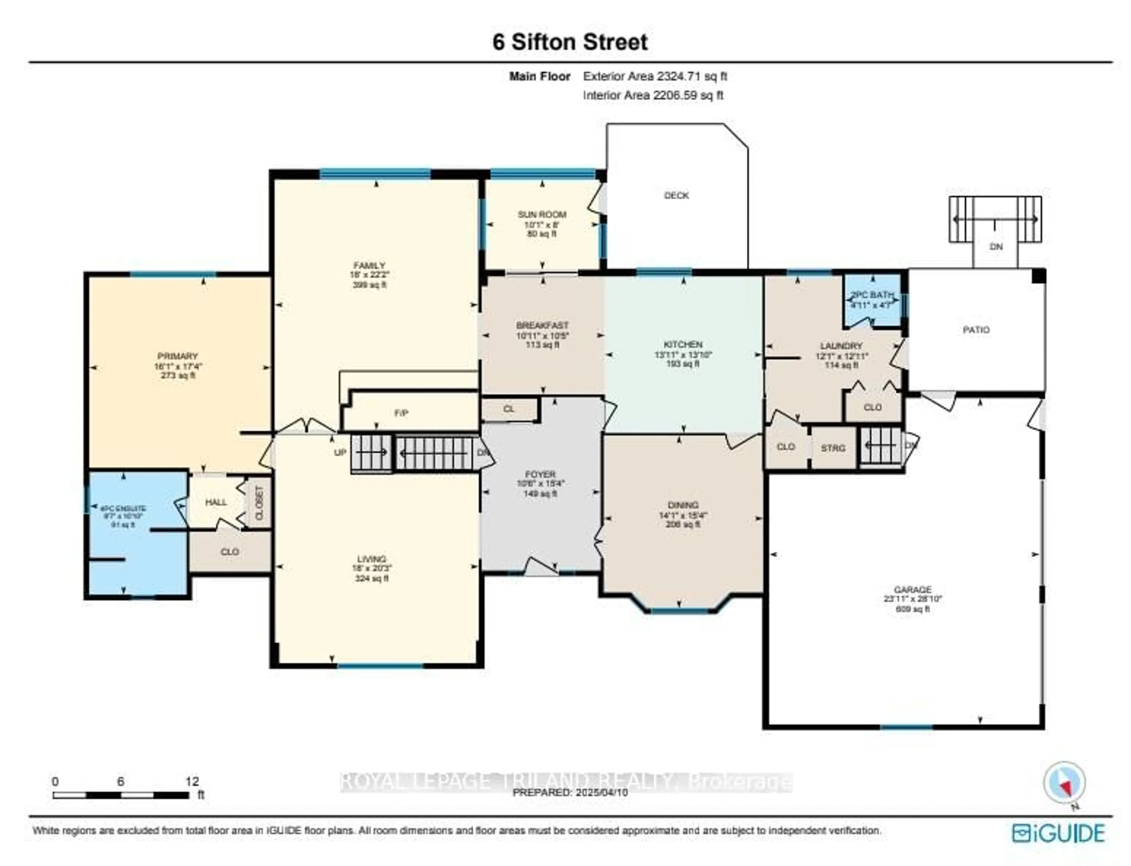 Floor plan for 6 Sifton St, Dutton/Dunwich Ontario N0L 2M0
