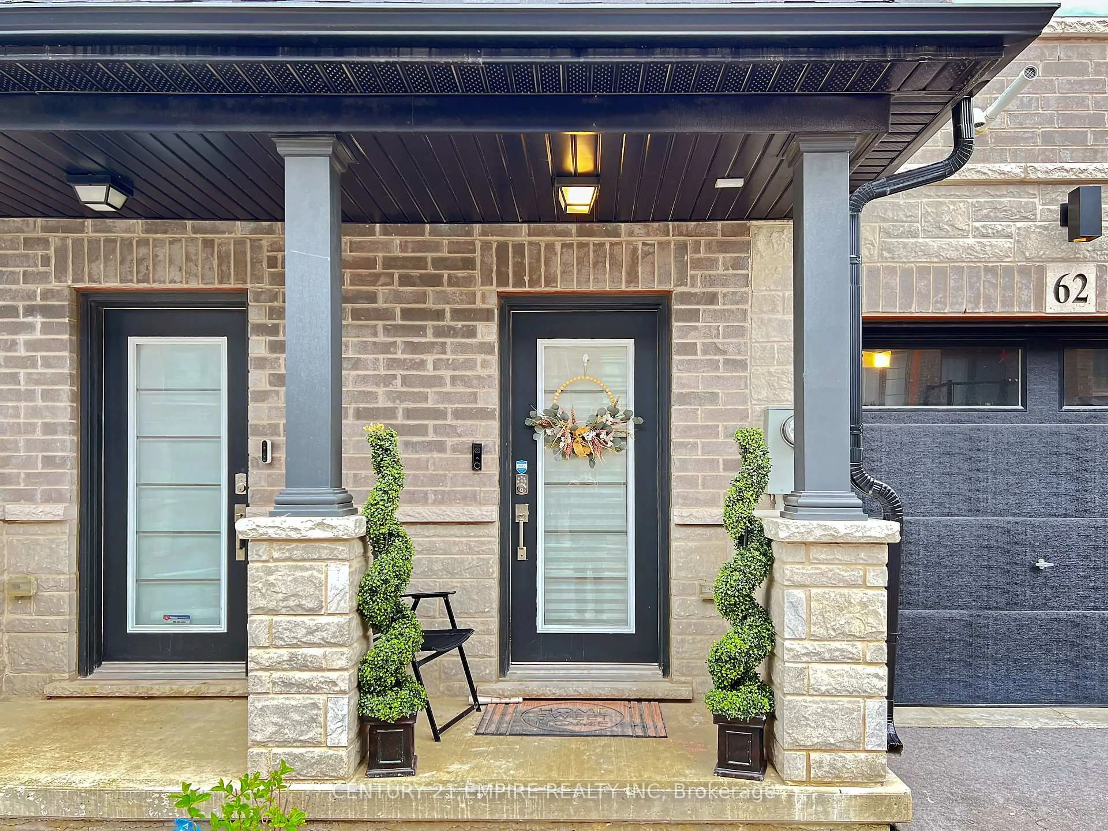 Home with brick exterior material, street for 61 Soho St #62, Hamilton Ontario L8J 0M6