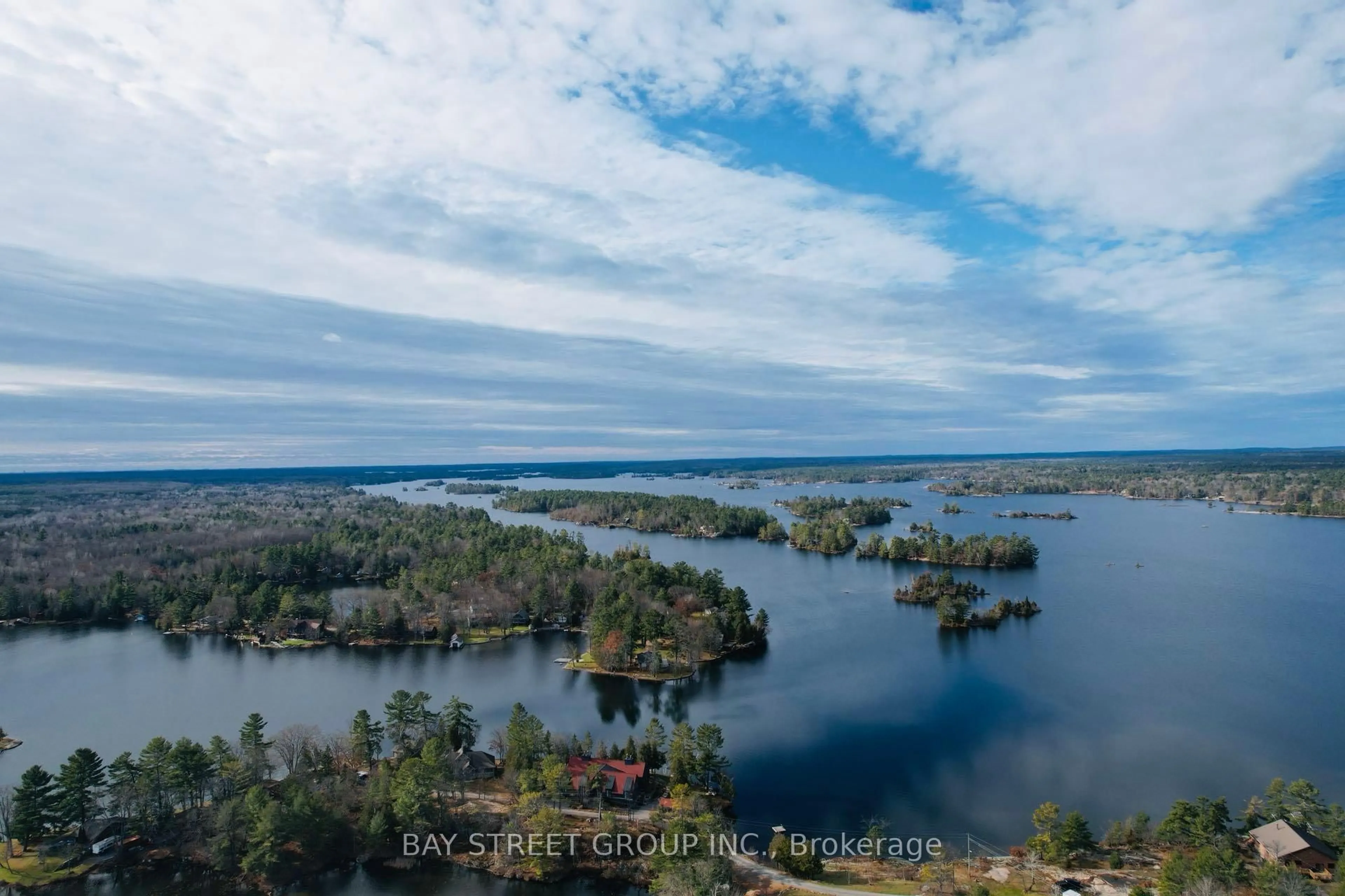 A pic from outside/outdoor area/front of a property/back of a property/a pic from drone, water/lake/river/ocean view for 6 County Rd #3636, Douro-Dummer Ontario K0L 2H0