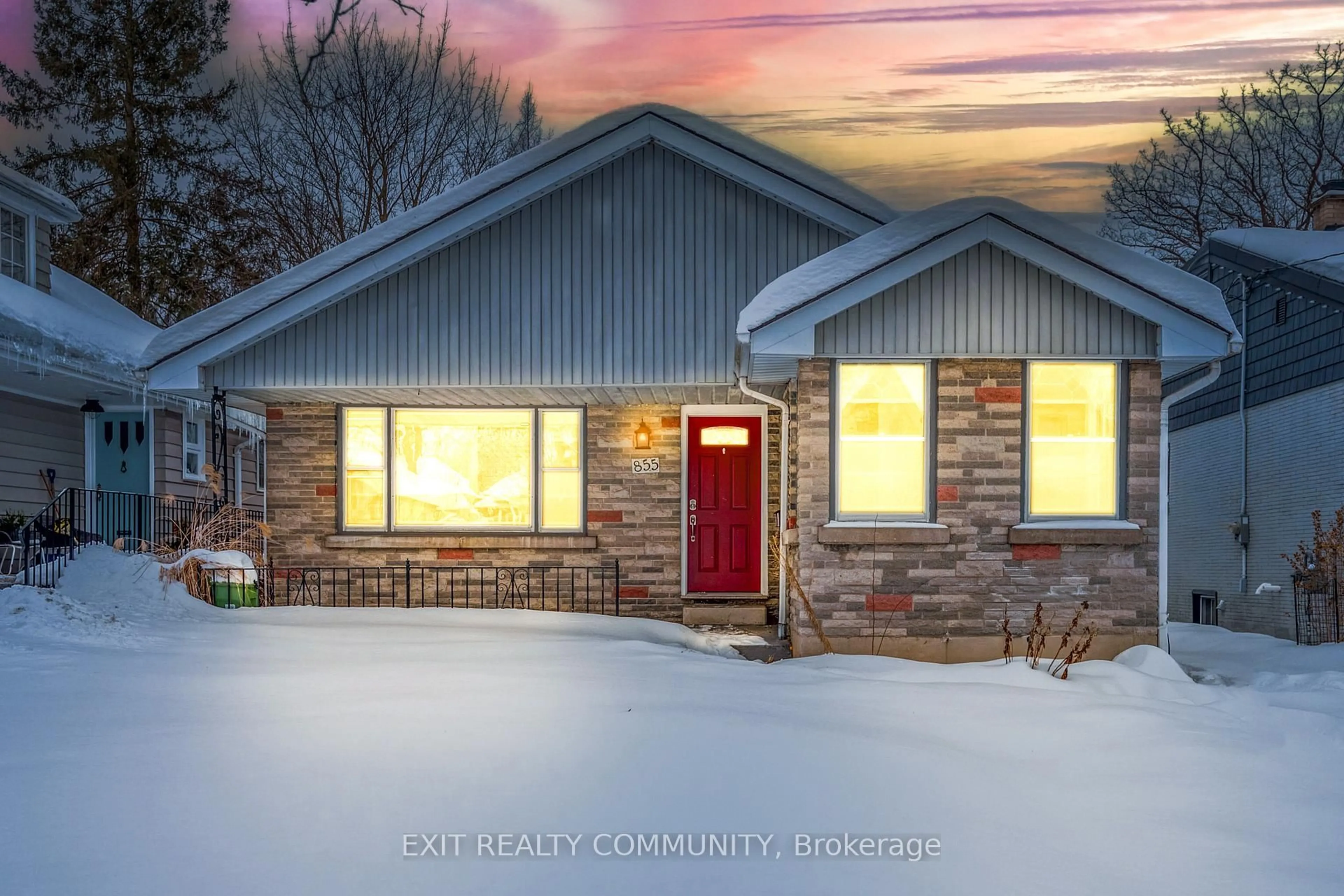 Home with brick exterior material, street for 855 Colborne St, London East Ontario N6A 4A1
