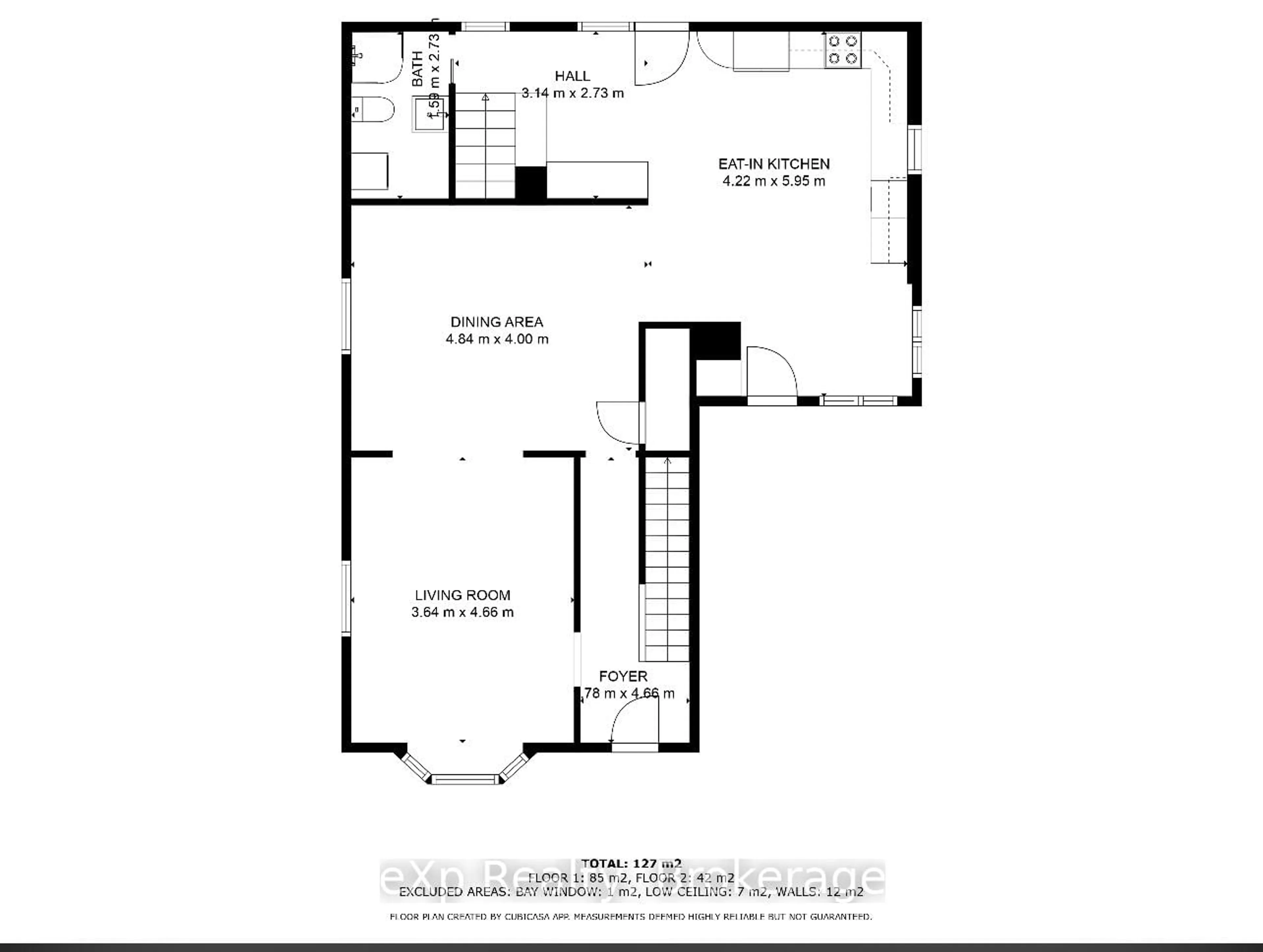 Floor plan for 612 Yonge Street South St, Brockton Ontario N0G 2V0