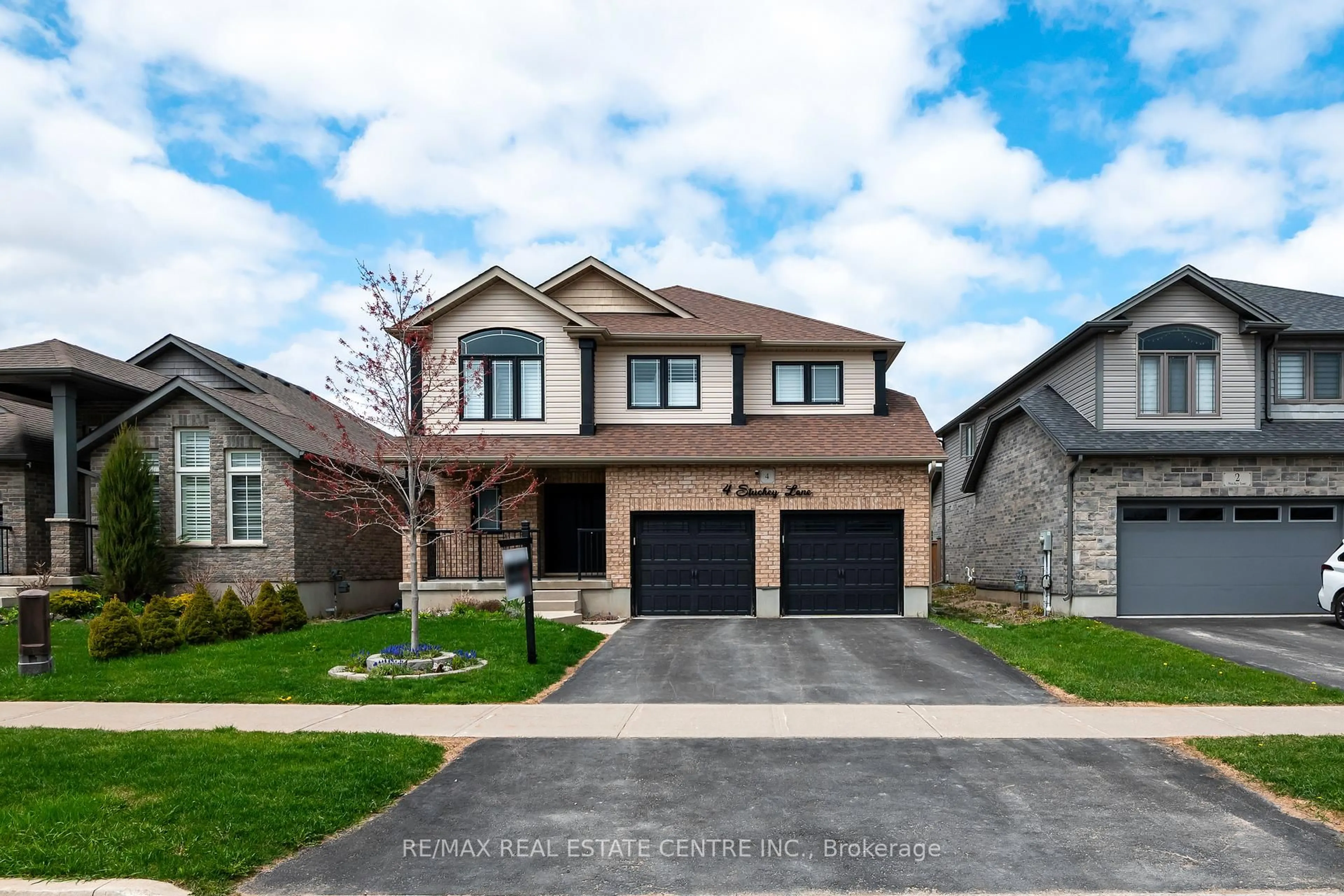 Home with brick exterior material, street for 4 Stuckey Lane, East Luther Grand Valley Ontario L9W 6W5