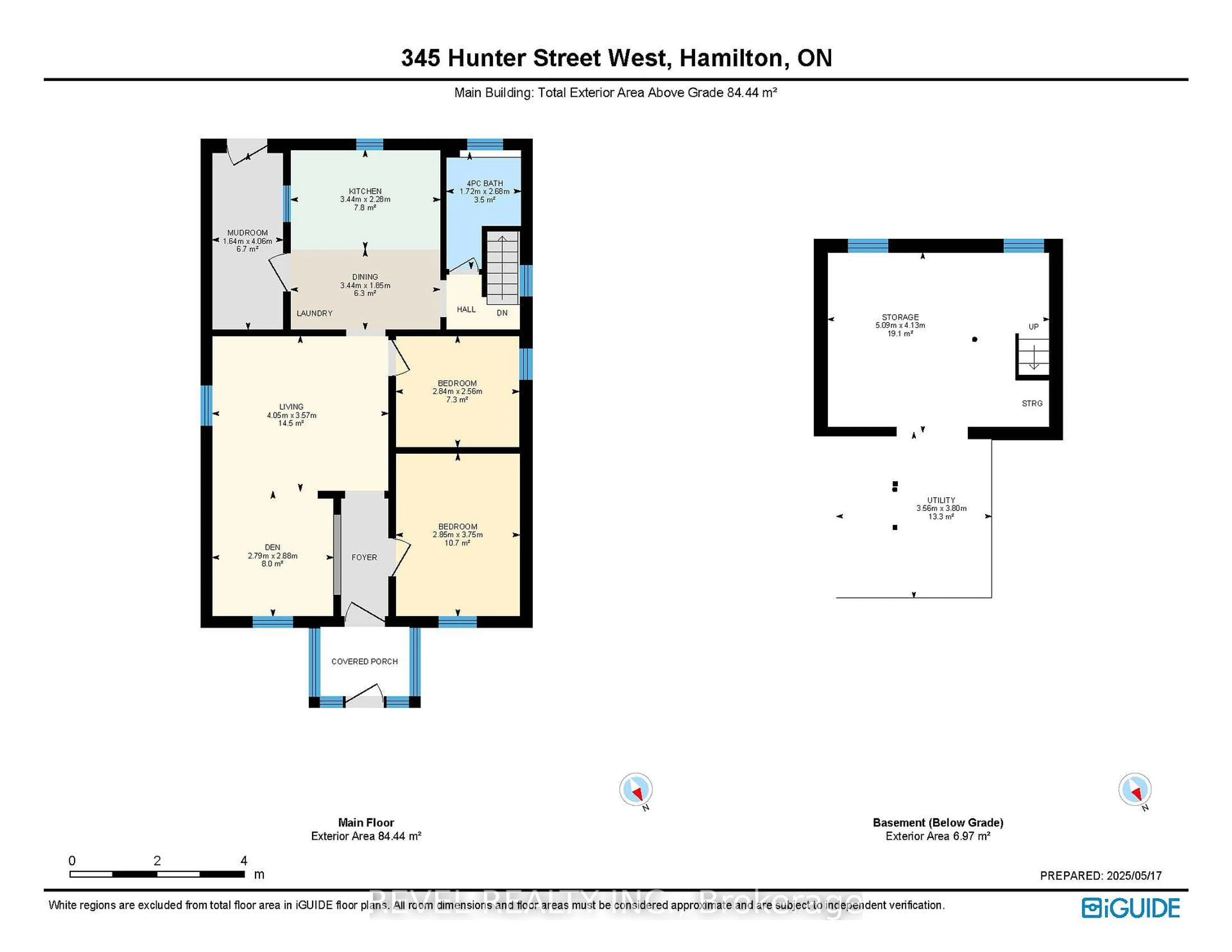 Floor plan for 345 Hunter St, Hamilton Ontario L8P 1S6