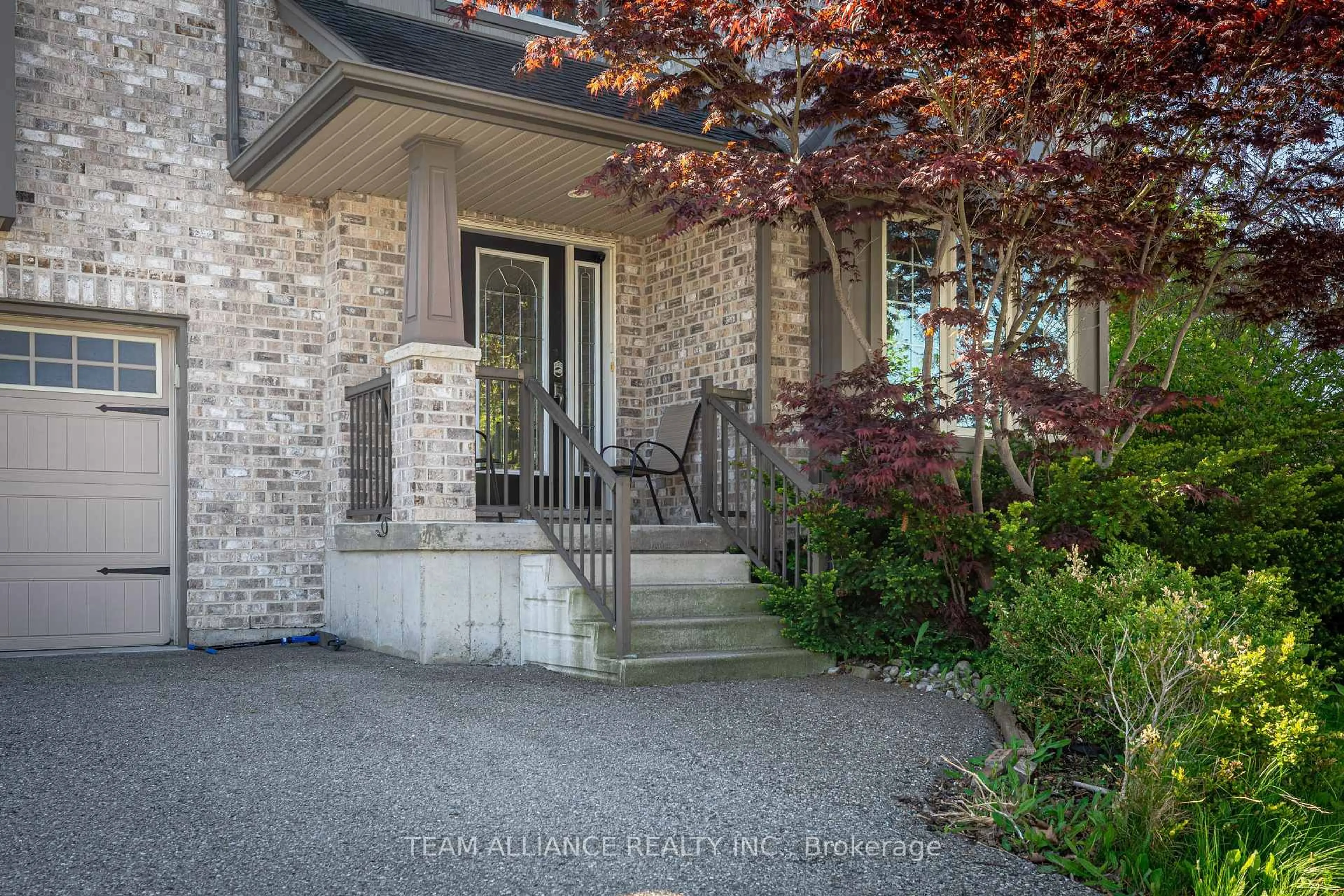 Home with brick exterior material, street for 734 ANZIO Rd, Woodstock Ontario N4T 0B5