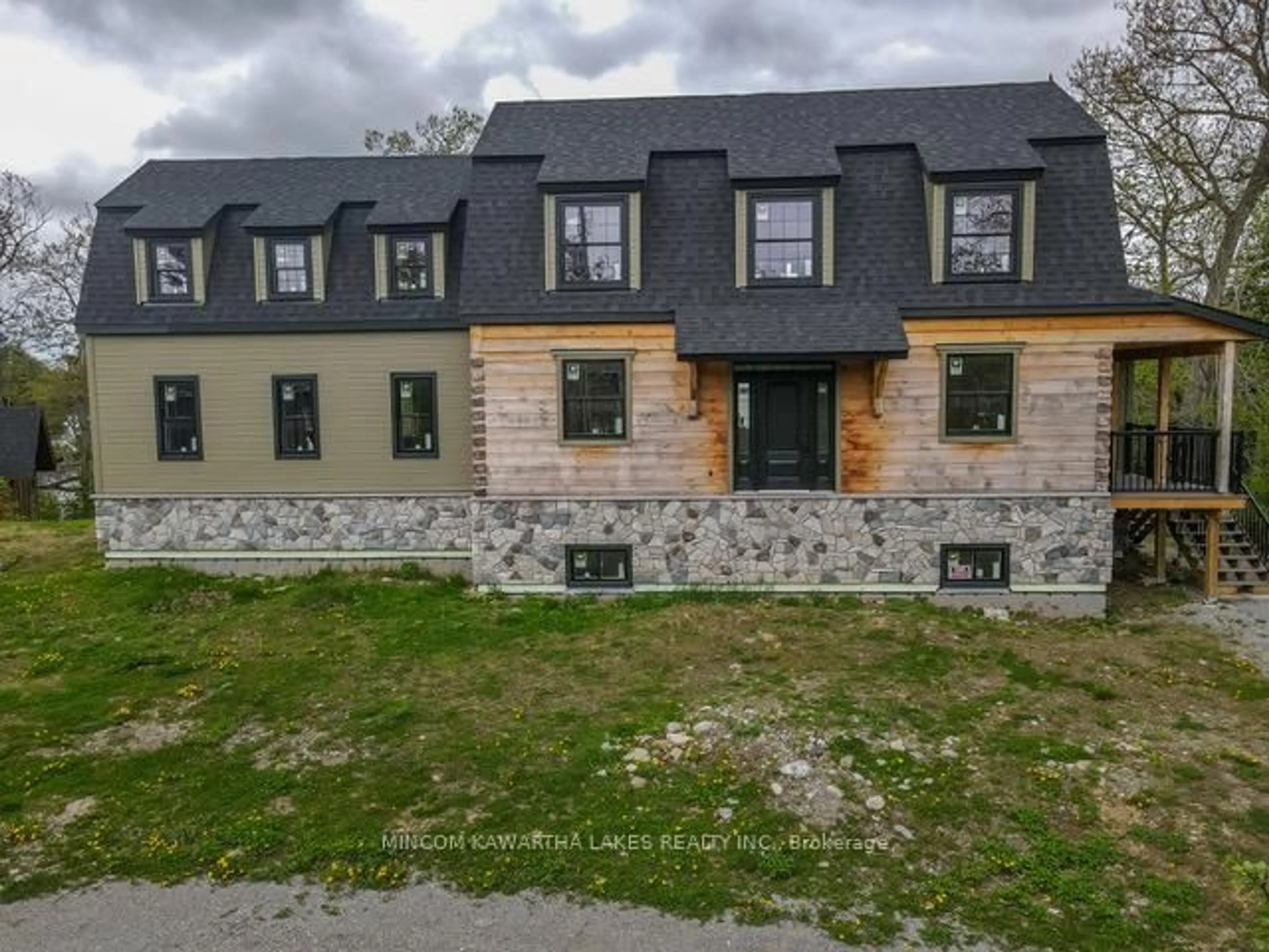 Home with brick exterior material, unknown for 16 Evergreen Way, Trent Lakes Ontario K0M 1A0