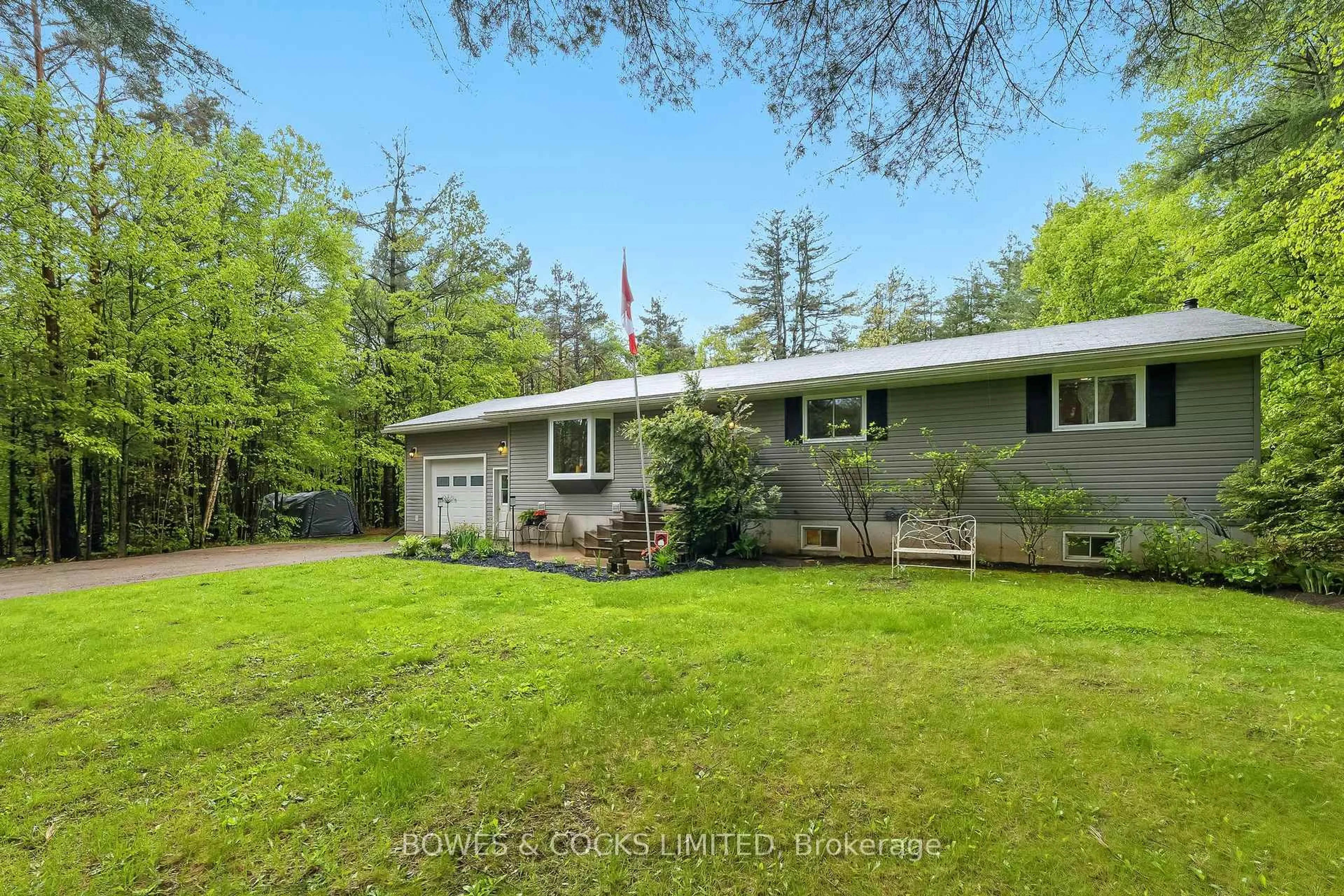 A pic from outside/outdoor area/front of a property/back of a property/a pic from drone, unknown for 450 Concession 8 N/A, Havelock-Belmont-Methuen Ontario K0L 1Z0