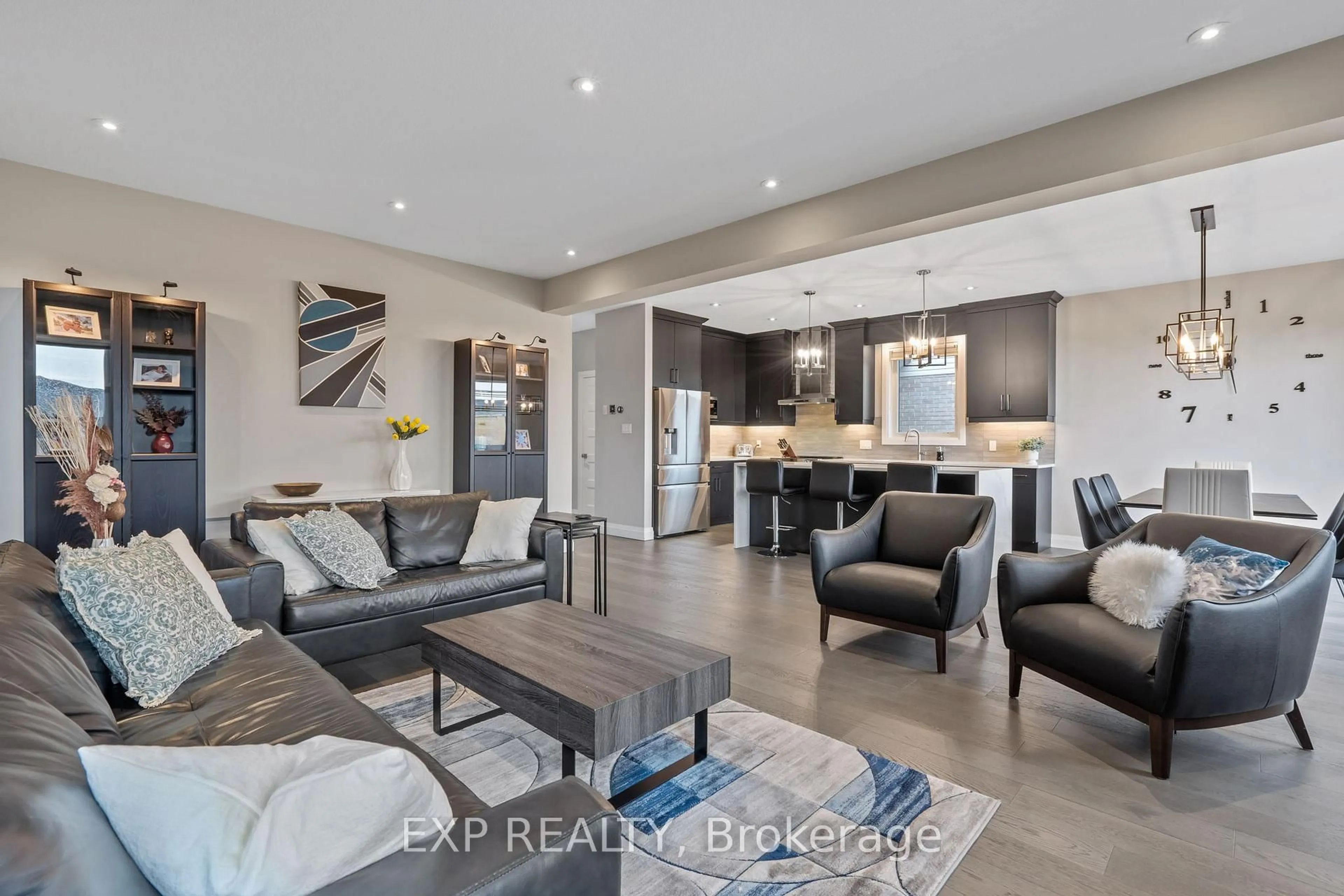 Open concept kitchen, unknown for 29 Locky Lane, Middlesex Centre Ontario N0L 1R0