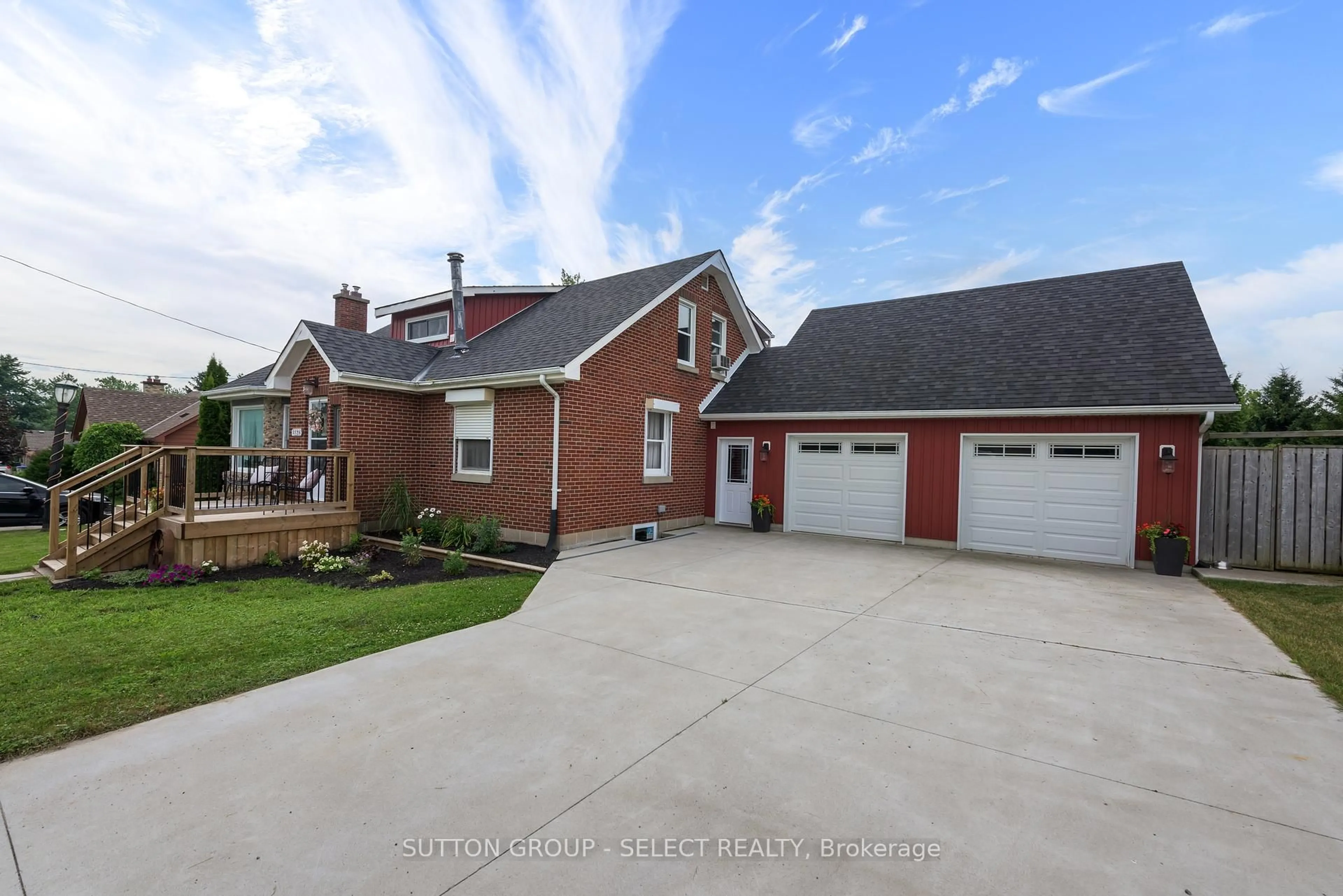 A pic from outside/outdoor area/front of a property/back of a property/a pic from drone, street for 13373 Ilderton Rd, Middlesex Centre Ontario N0M 2A0