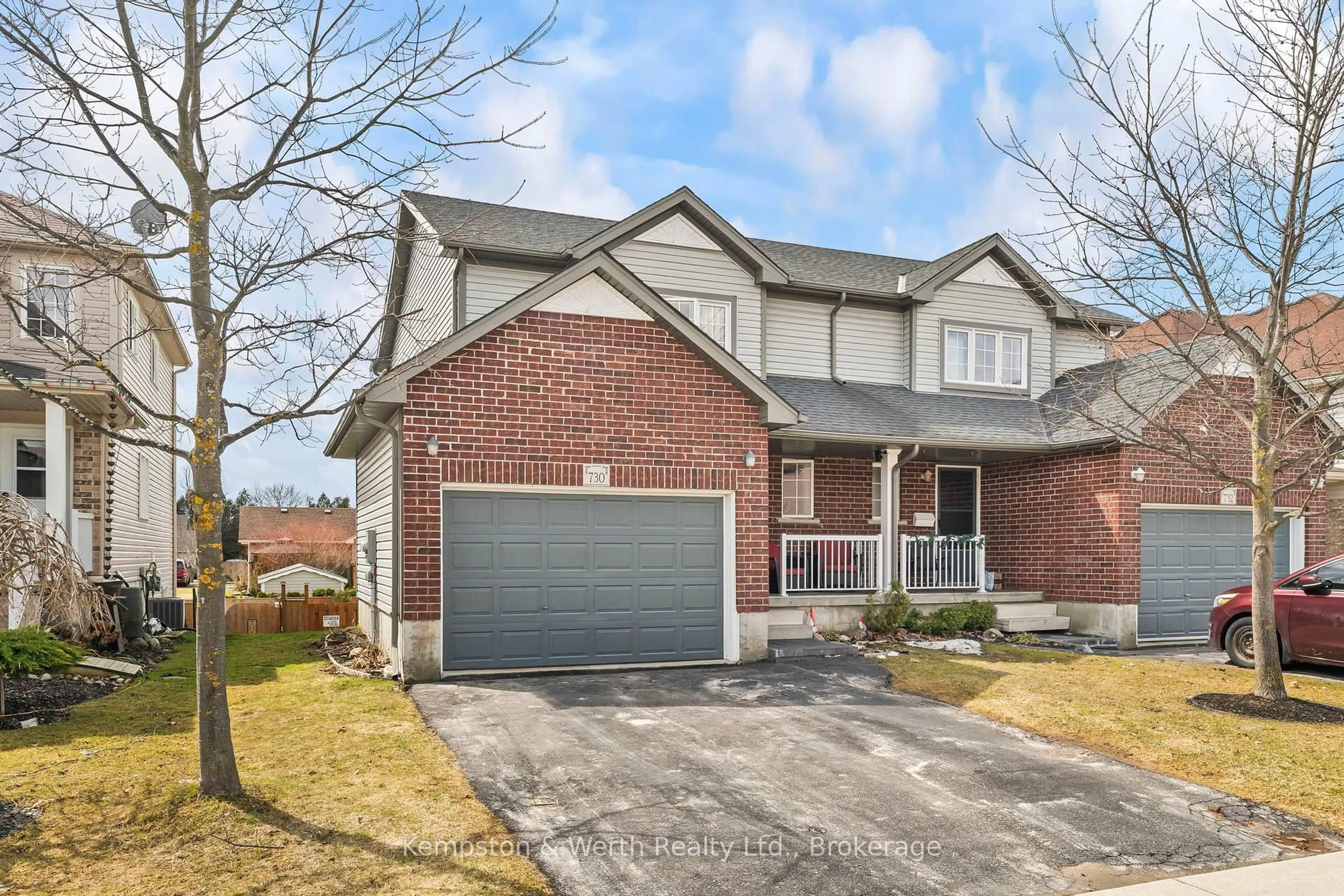 Home with brick exterior material, street for 730 Rogers Rd, North Perth Ontario N4W 0A1