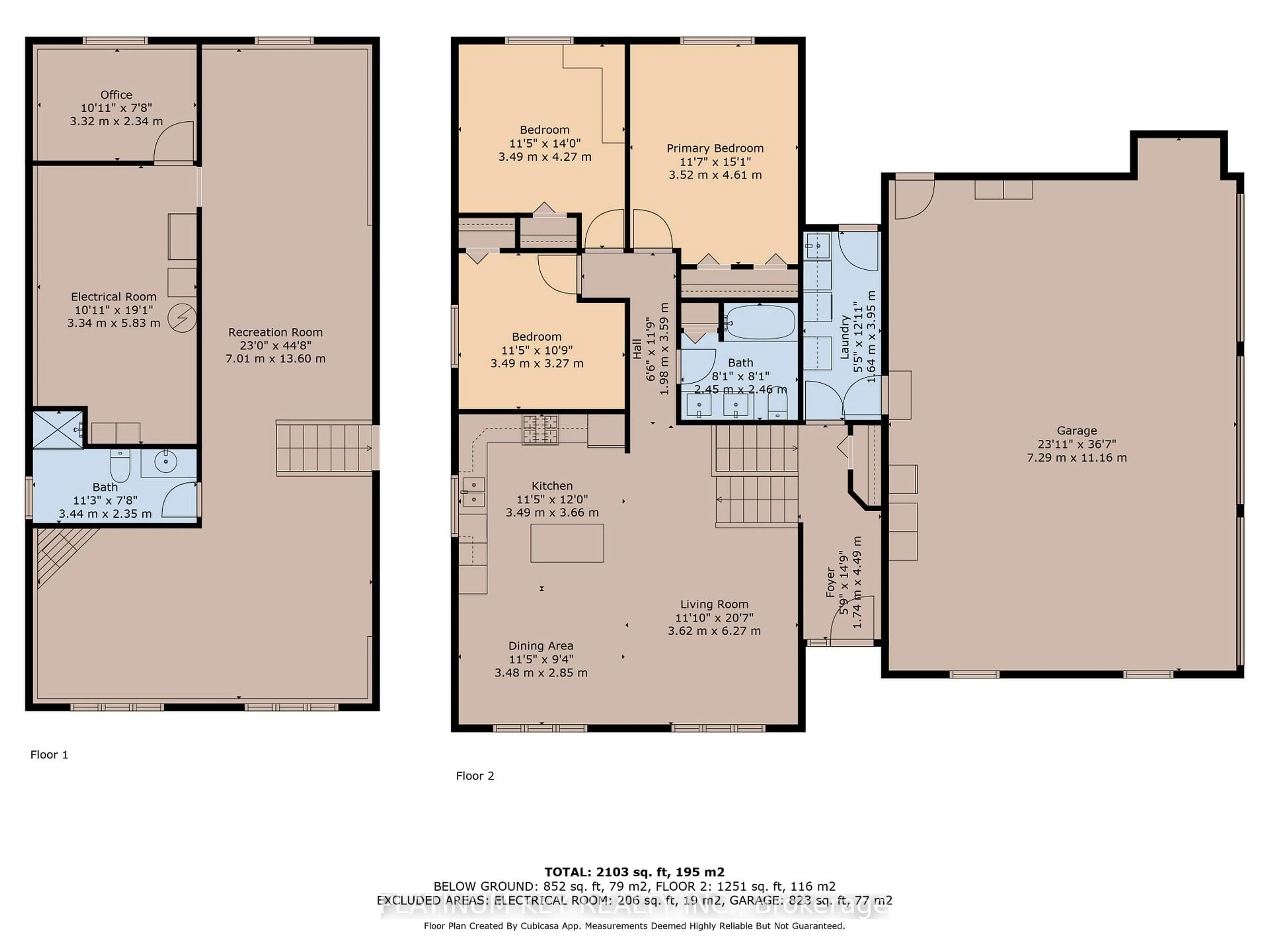 Floor plan for 2245 Trillium Way, Strathroy-Caradoc Ontario N0L 1W0